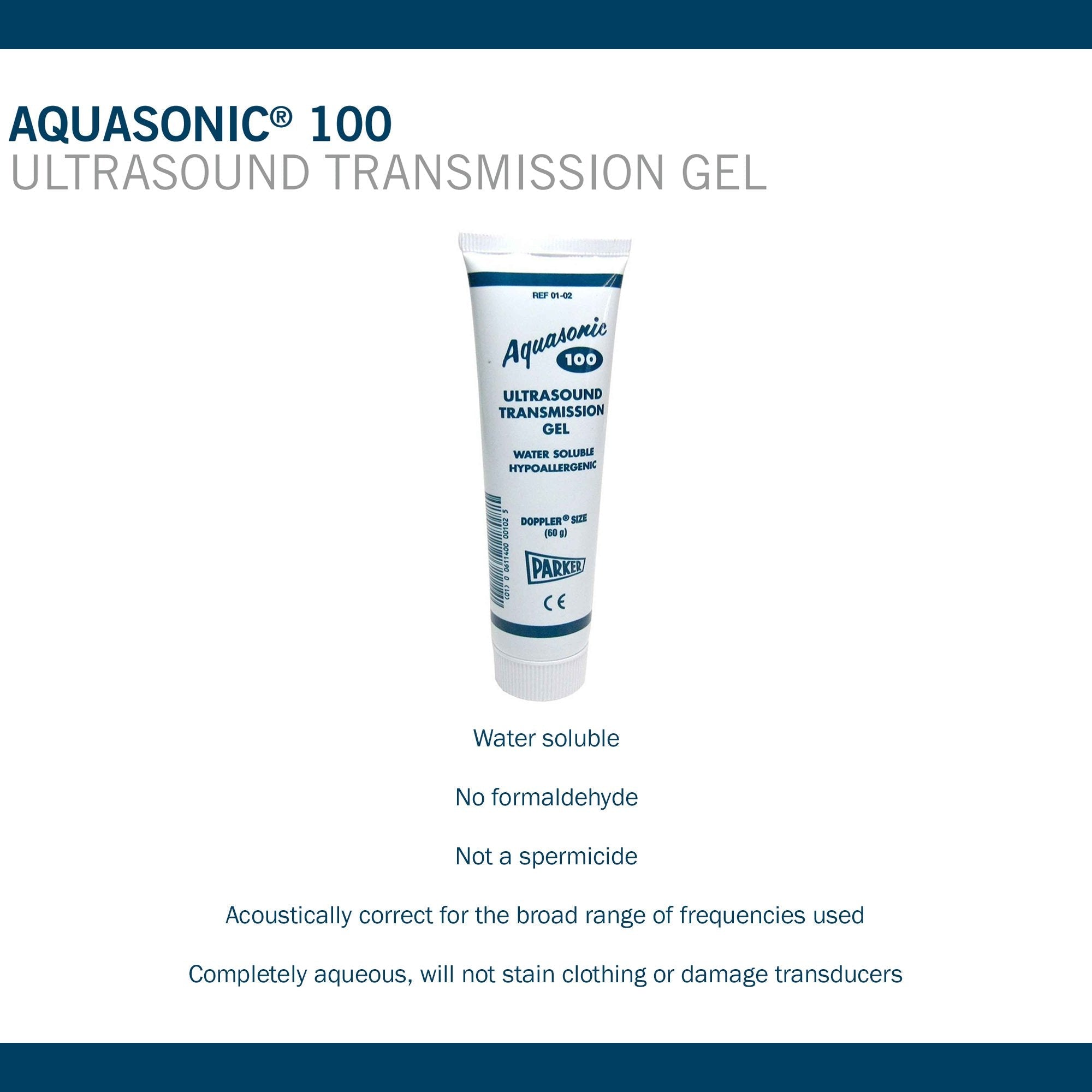 Aquasonic® 100 Ultrasond Transmisson Gel, 2 oz. (12 Units)