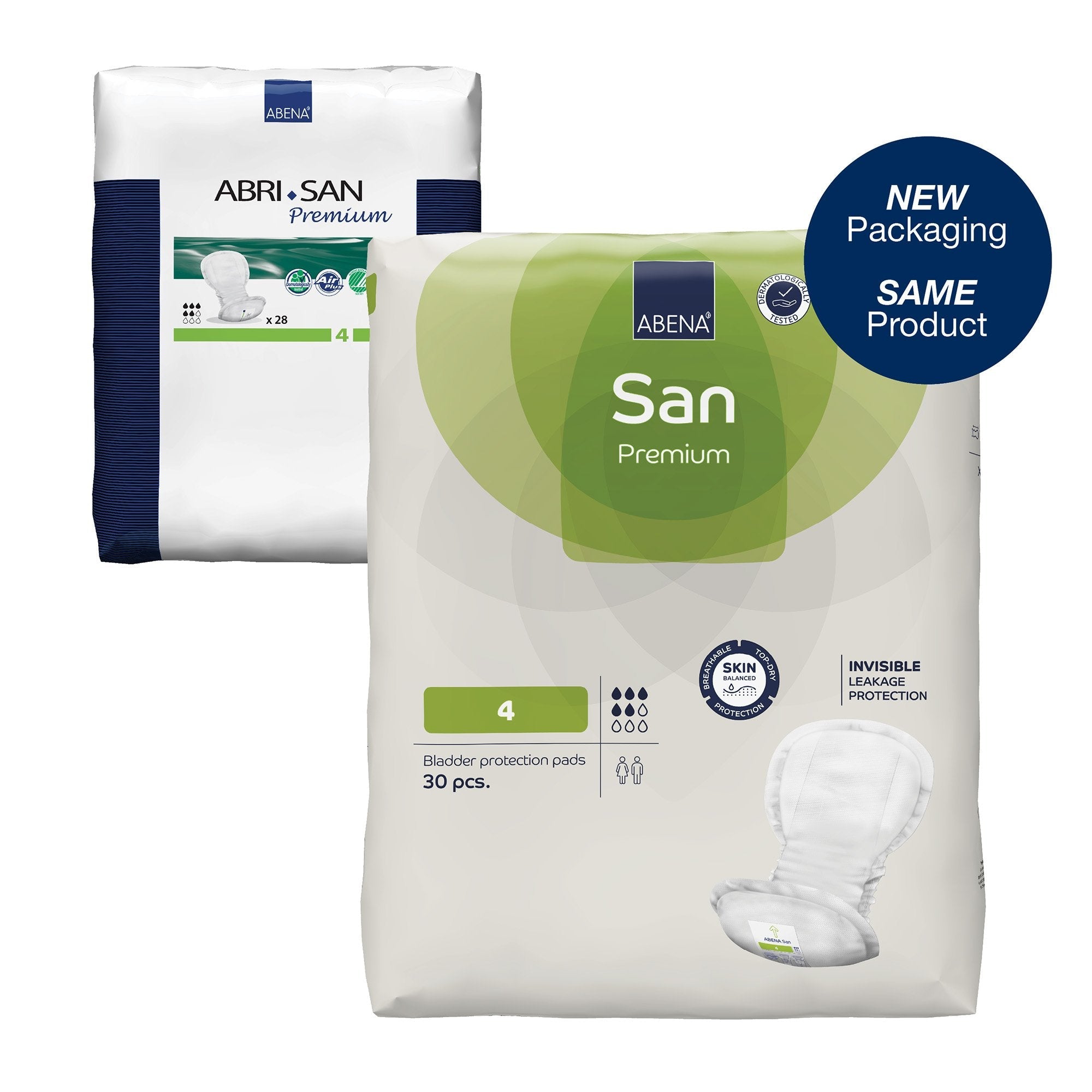 Abena® San Premium Bladder Protection Pads, Size 4 (30 Units)