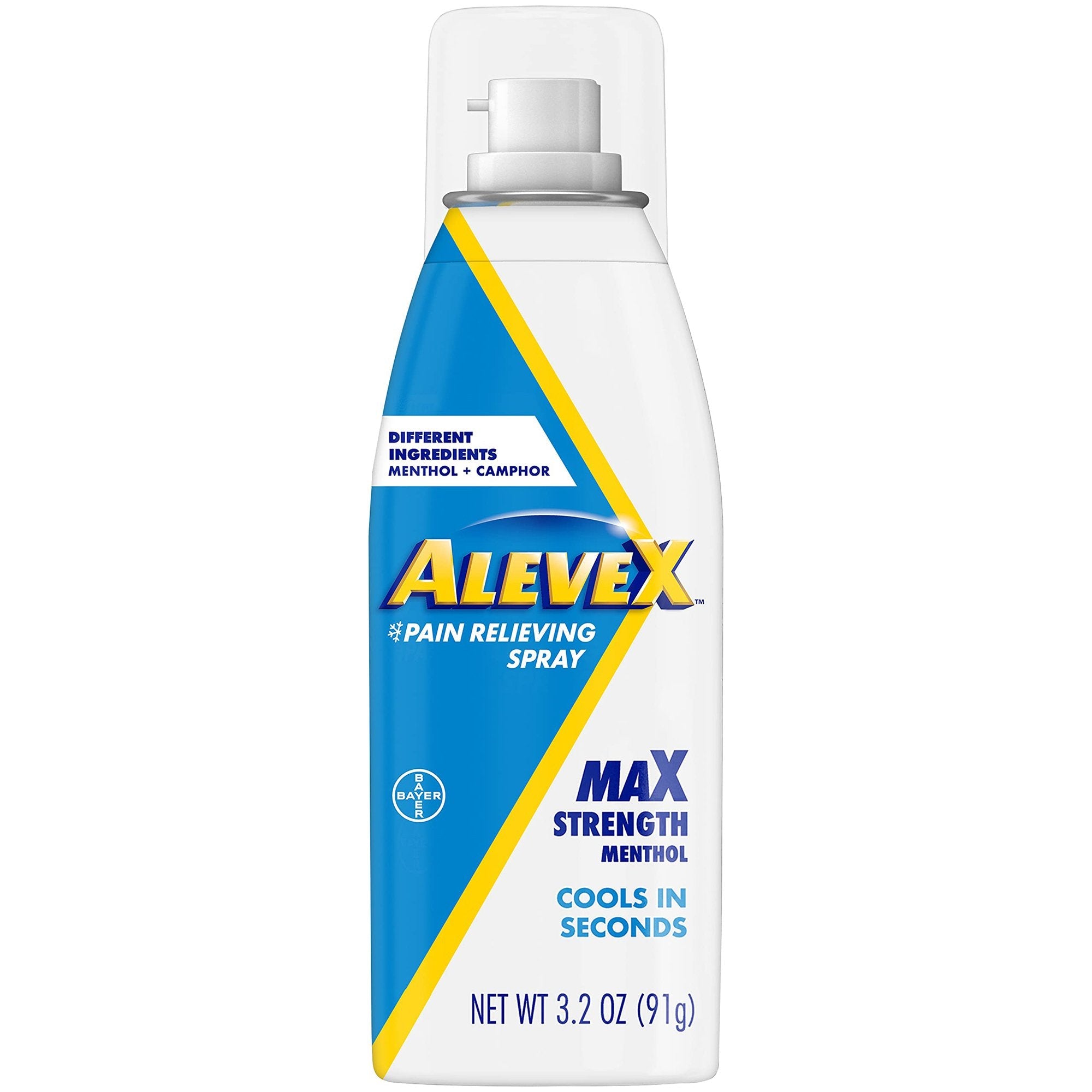 AleveX Pain Relieving Spray Max Strength Menthol, 3.2-ounce spray can (1 Unit)