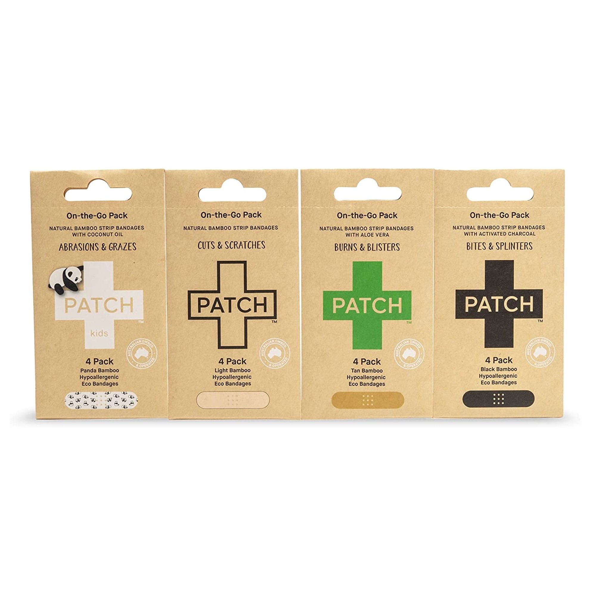 Patch™ On The Go Sample Pack Adhesive Strip, 3/4 x 3 Inch (1 Unit)