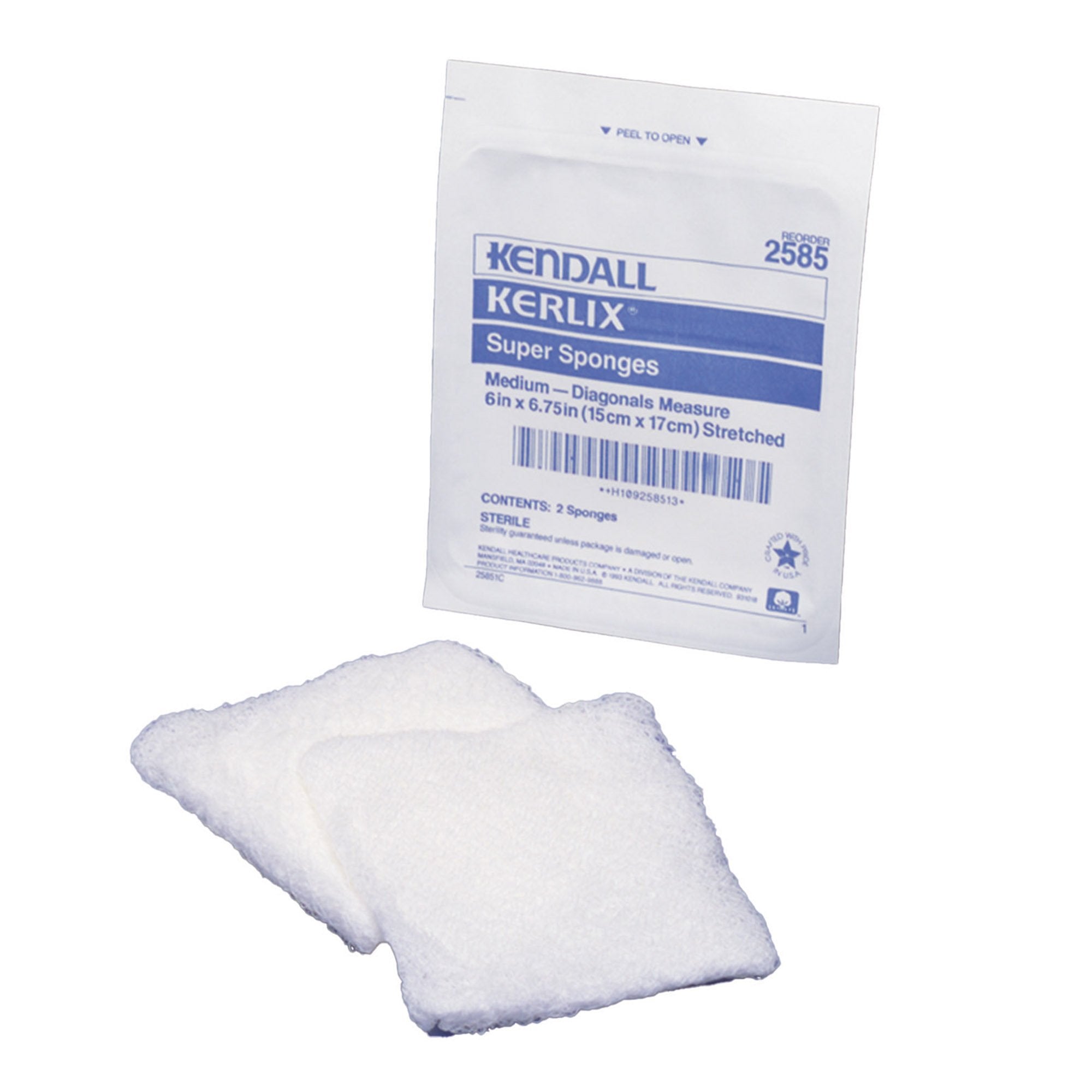 Kerlix™ Sterile USP Type VII Fluff Dressing, 6 x 6-3/4 Inch (1 Unit)