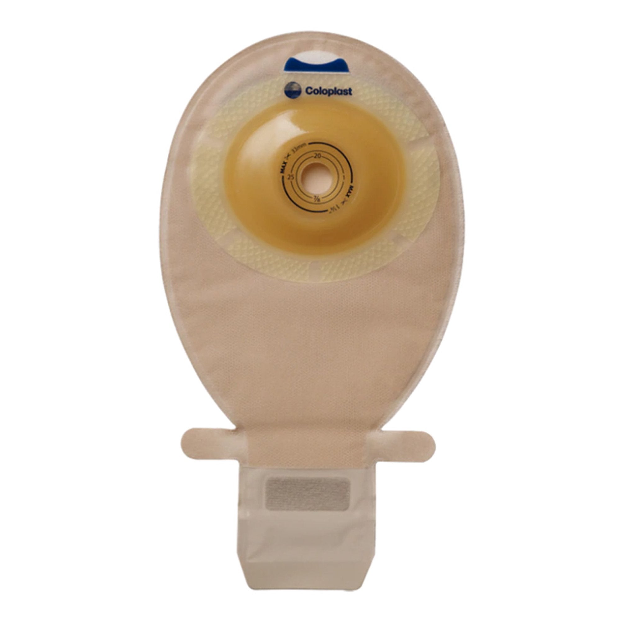 Sensura® One-Piece Drainable Ostomy Pouch, 1 Inch Stoma (10 Units)