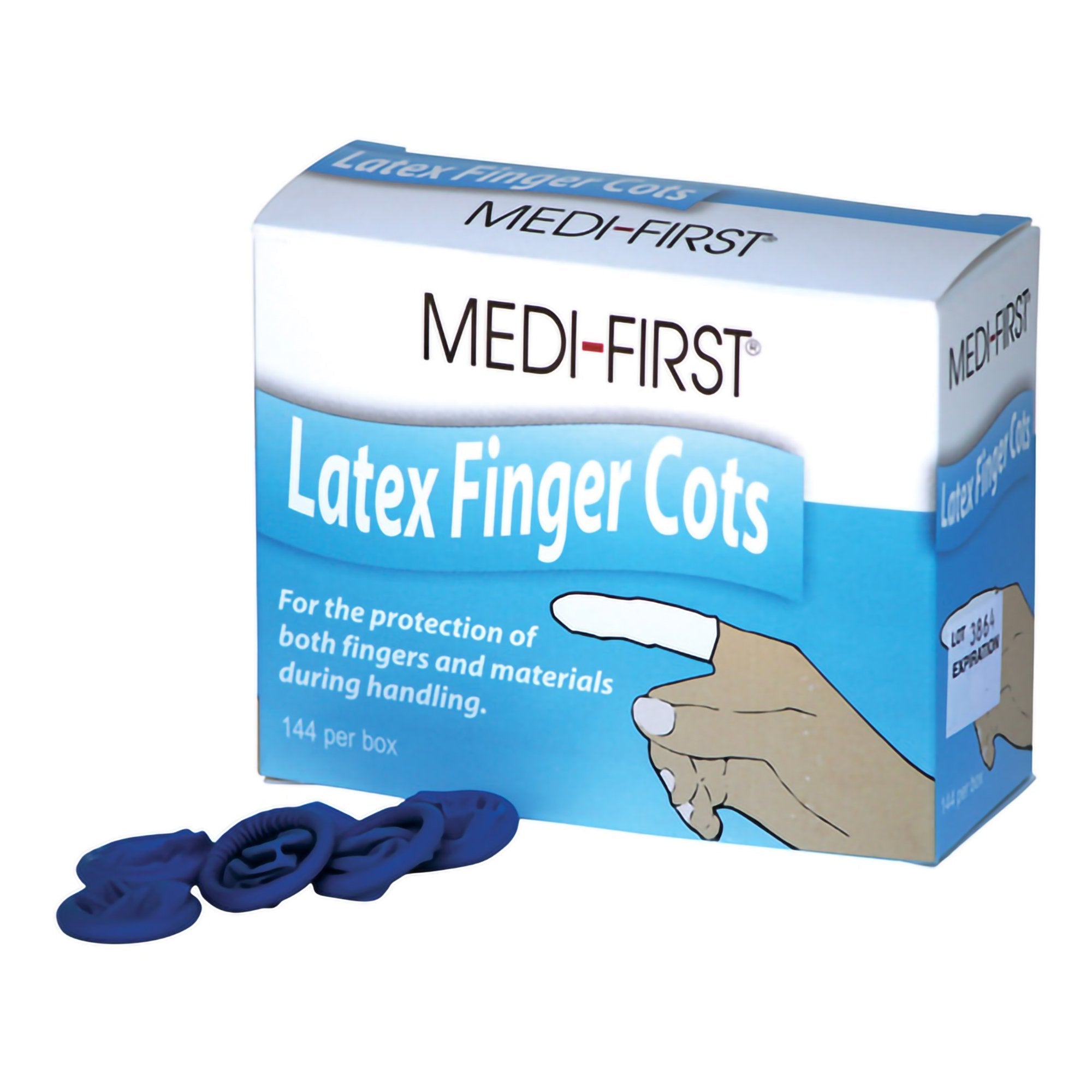 Medi-First® Finger Cot, 2-1/2 Inch Length (144 Units)