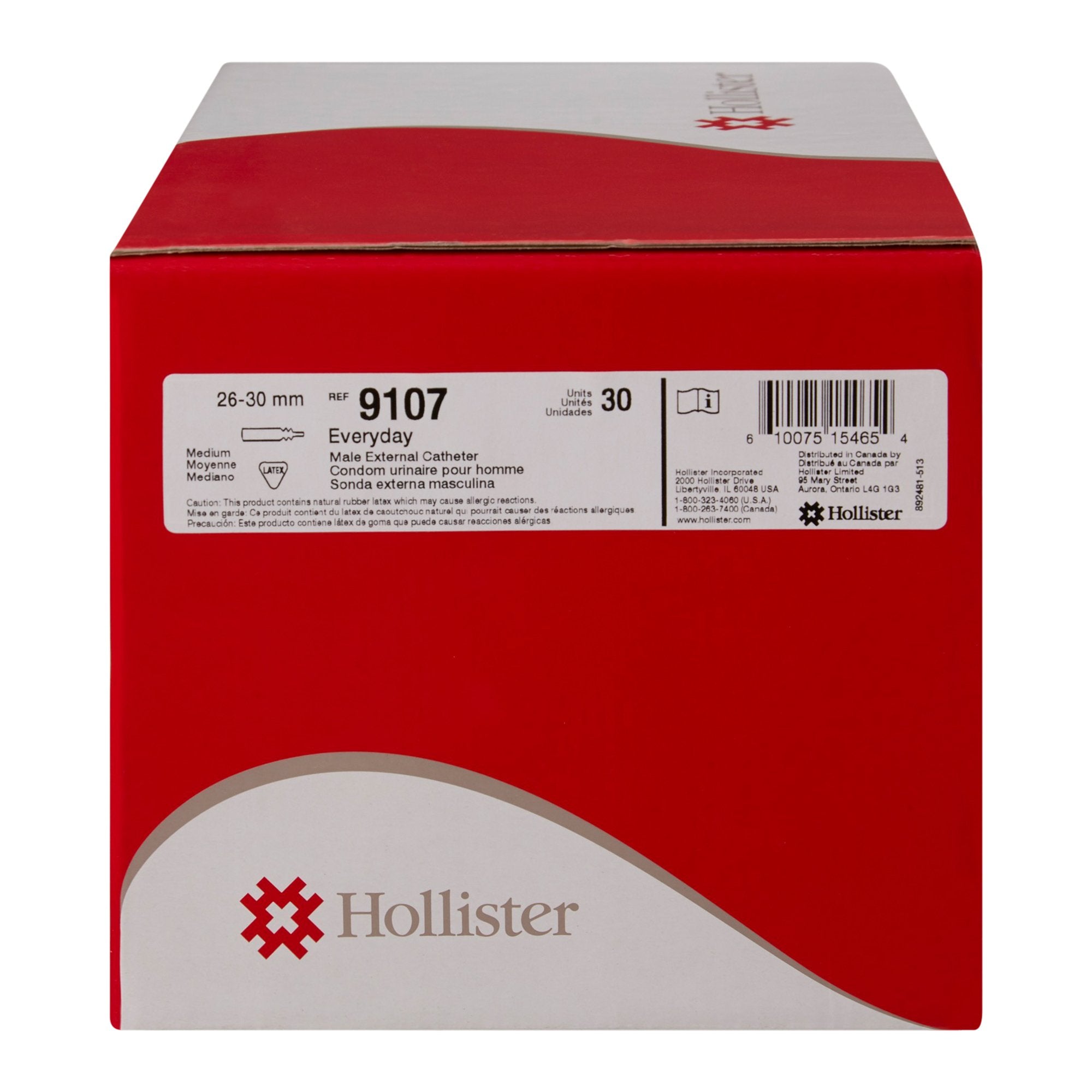 Hollister Everyday™ Male External Catheter, Medium (30 Units)