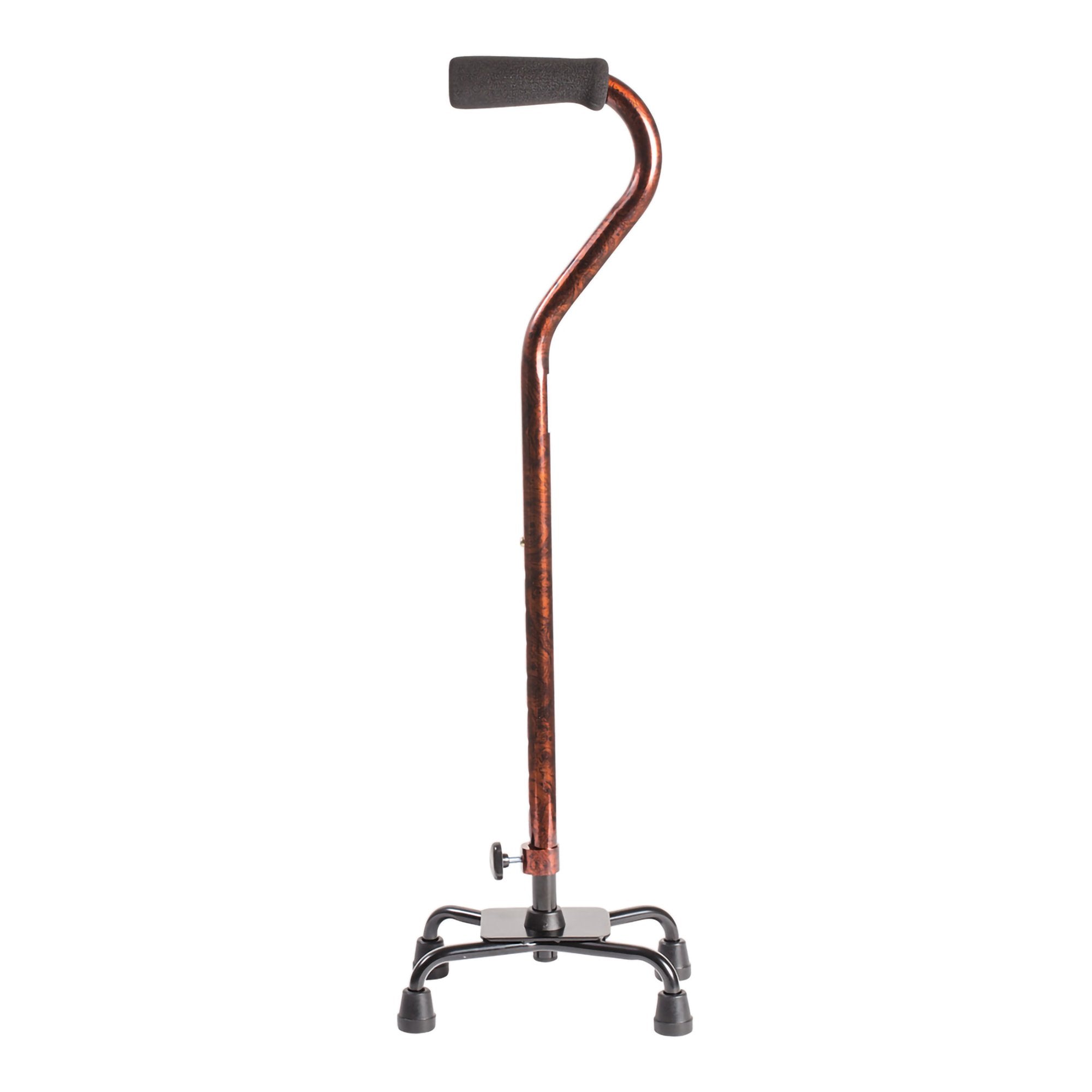 DMI® Adjustable Quad Cane, Copper Swirl (1 Unit)