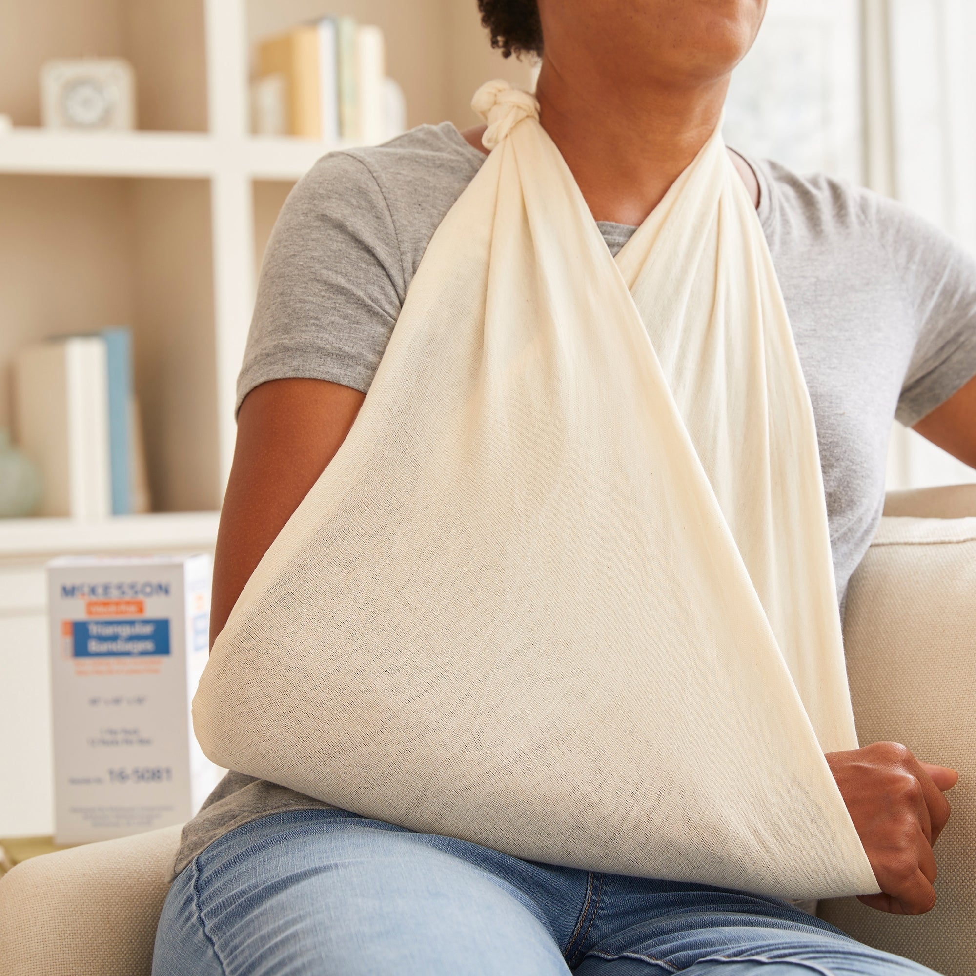 McKesson Triangular Bandage, 40 x 40 x 56 Inch (12 Units)