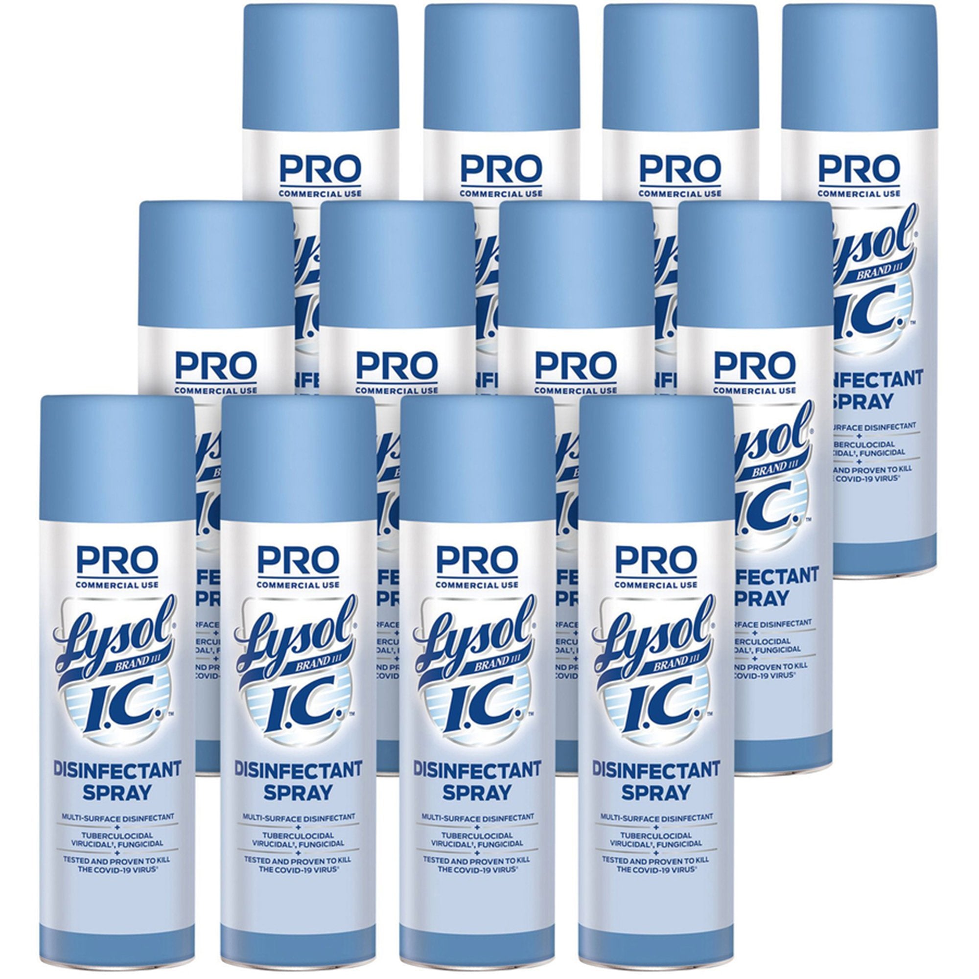 Lysol® I.C.™ Surface Disinfectant, 19 oz. Aerosol Spray Can (12 Units)