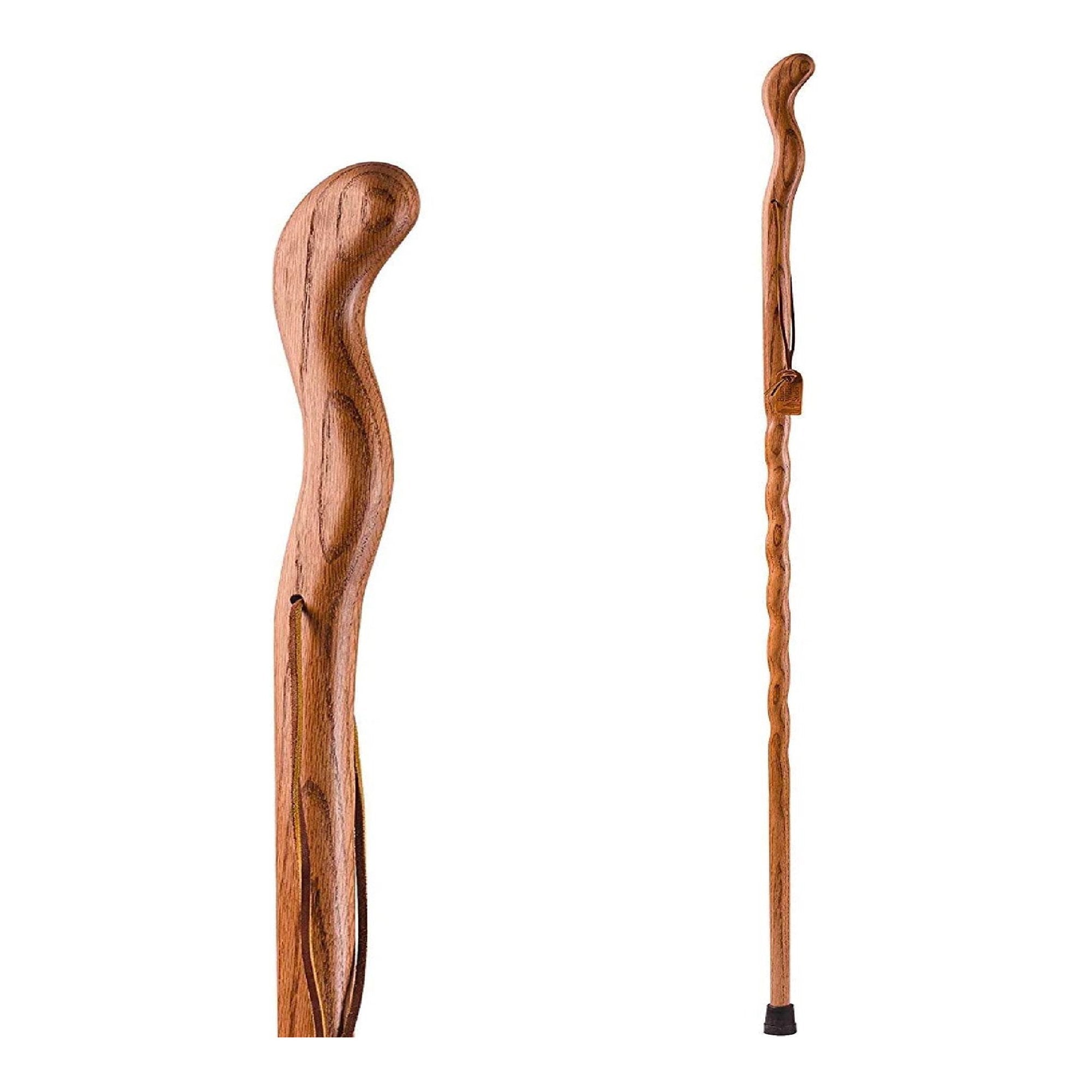 Brazos™ Twisted Cedar Backpacker Handcrafted Walking Stick, 48-Inch (1 Unit)