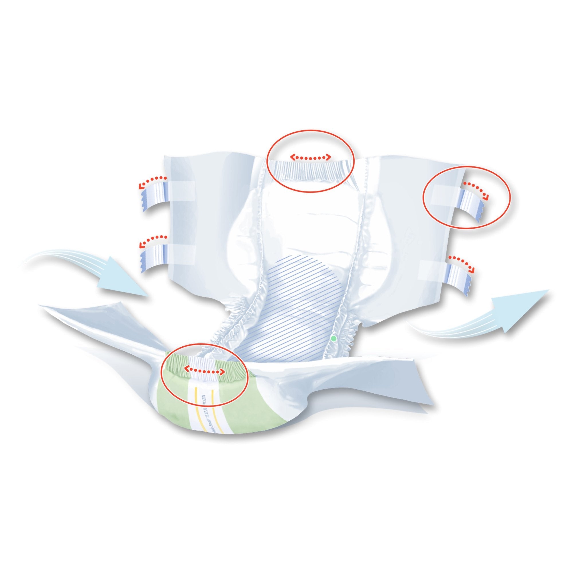 Seni® Super Plus Heavy to Severe Absorbency Incontinence Brief, Small (12 Units)