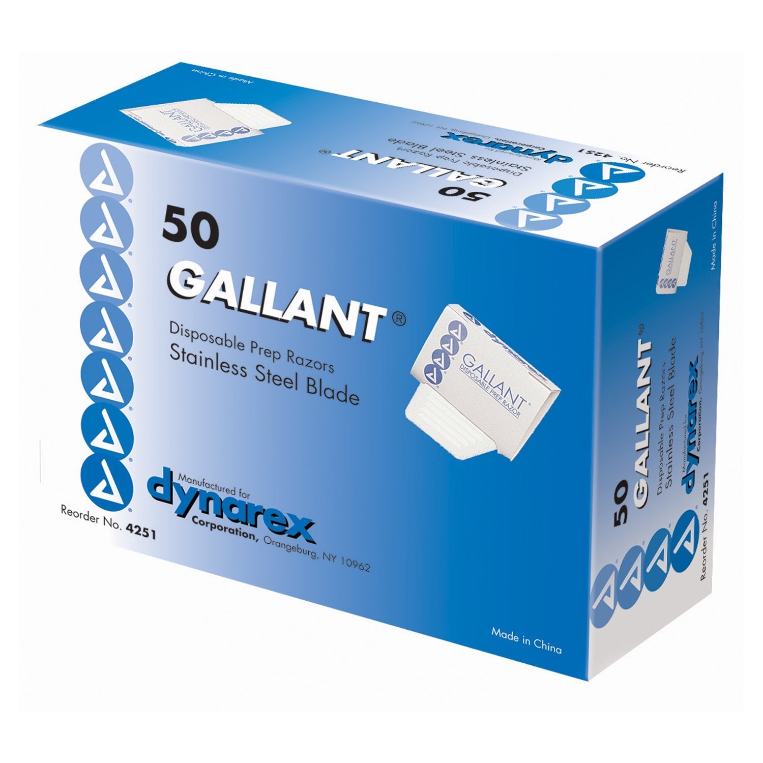 Gallant® Surgical Prep Razor (50 Units)