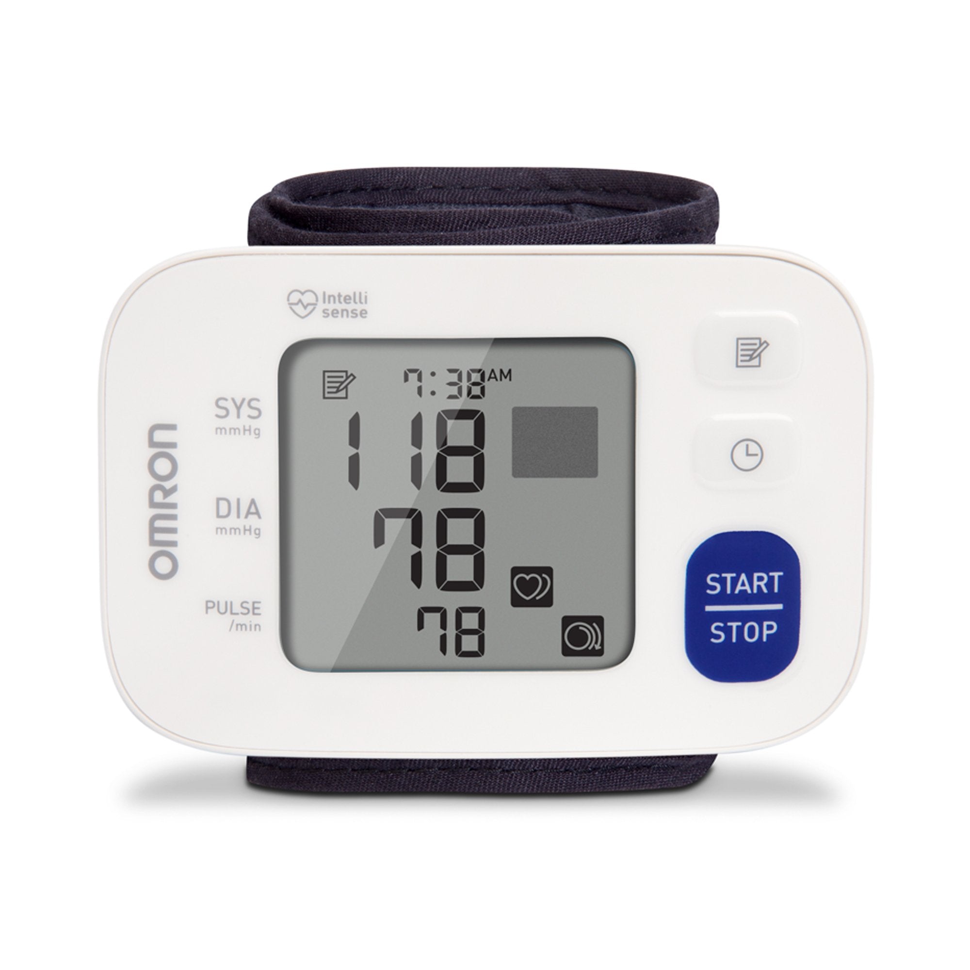Omron 3 Series Digital Blood Pressure Wrist Unit, Automatic Inflation, Adult, Large Cuff (1 Unit)