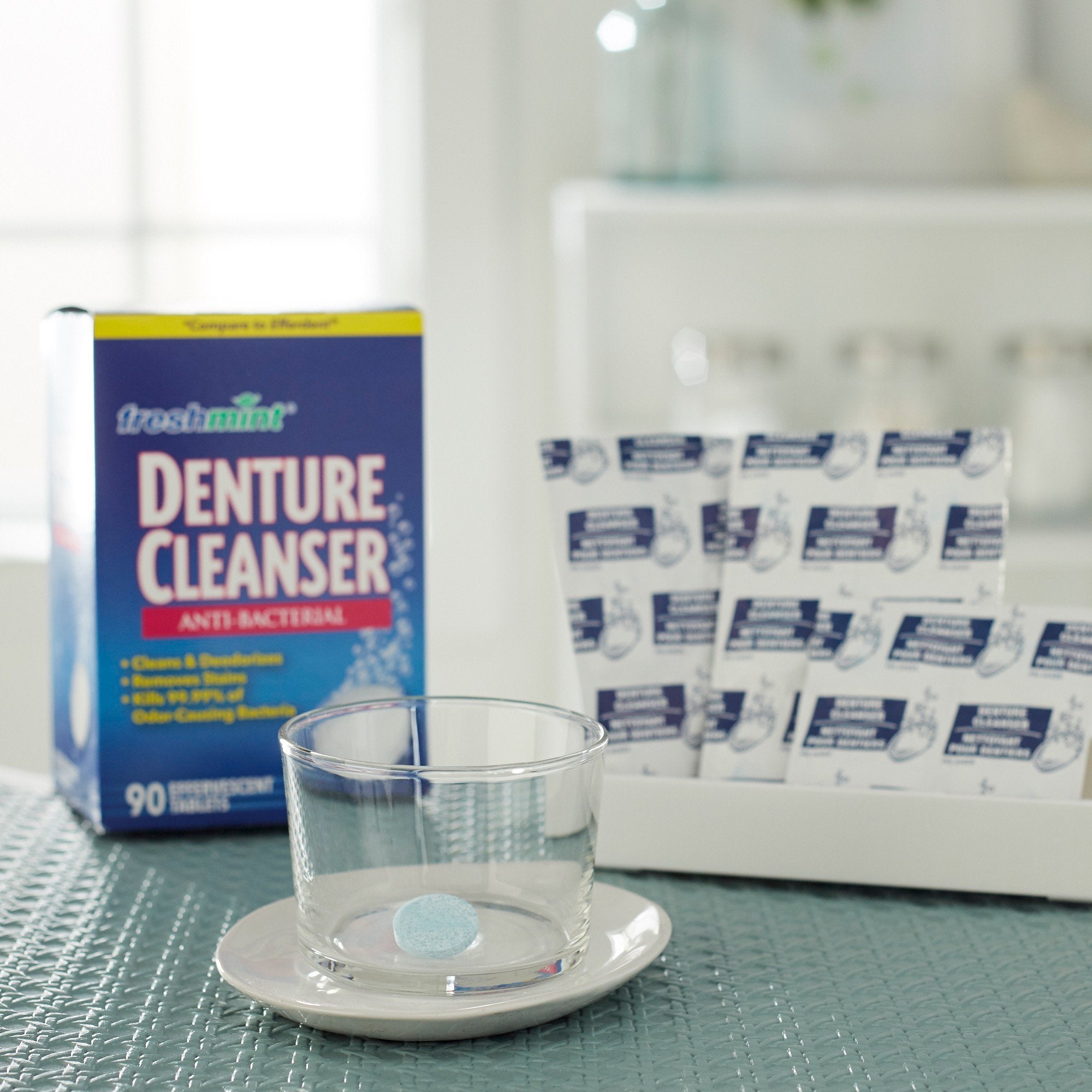 freshmint® Denture Cleanser Anti-Bacterial Tablets (1 Unit)