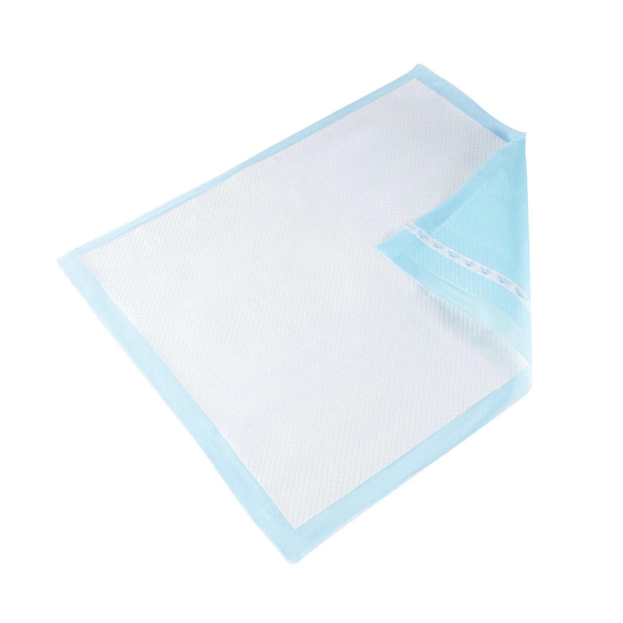 TotalDry Incontinence Underpads, Heavy Absorbency, 30x36", Blue, 10-Pack