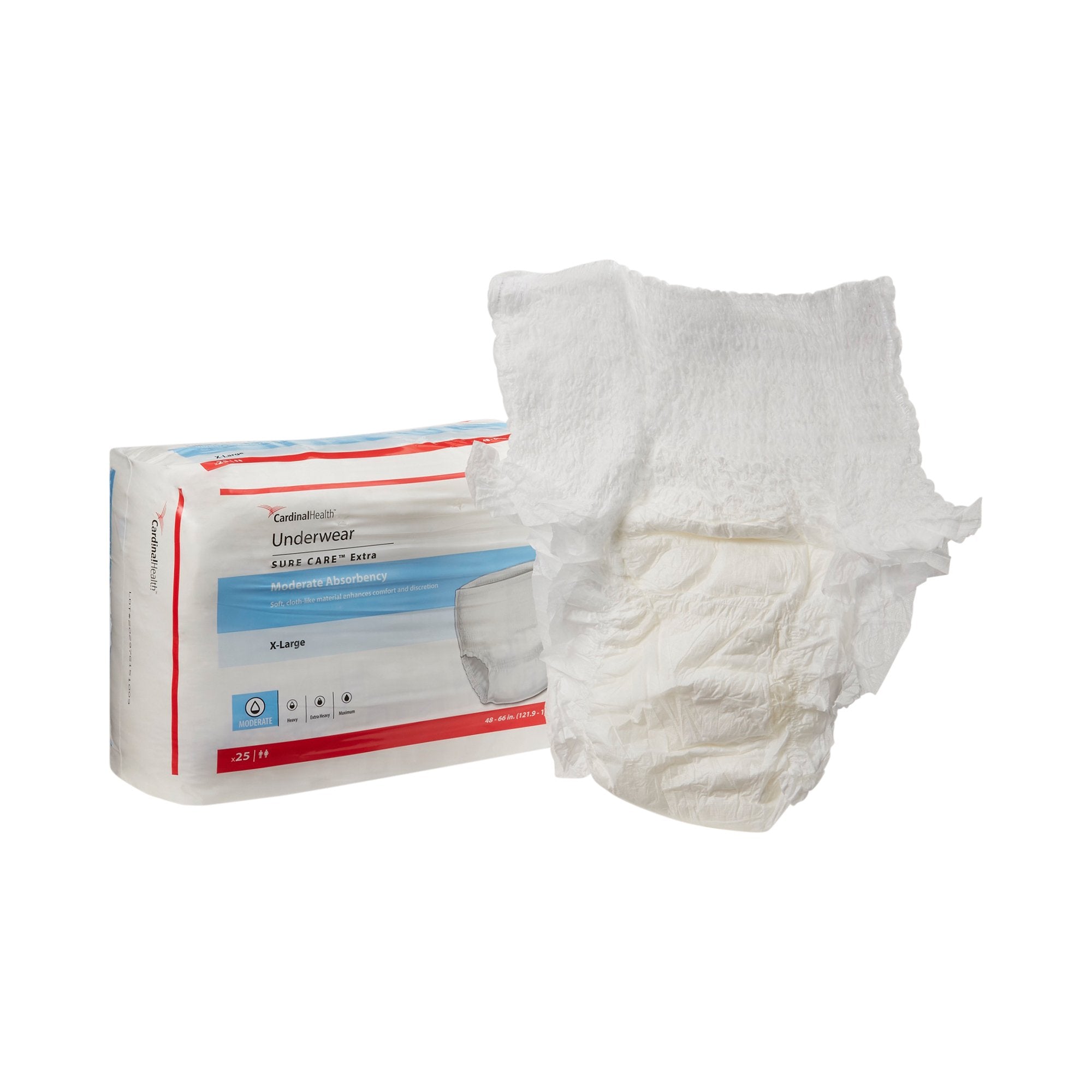 Simplicity™ Extra Moderate Absorbent Underwear, Extra Large (25 Units)