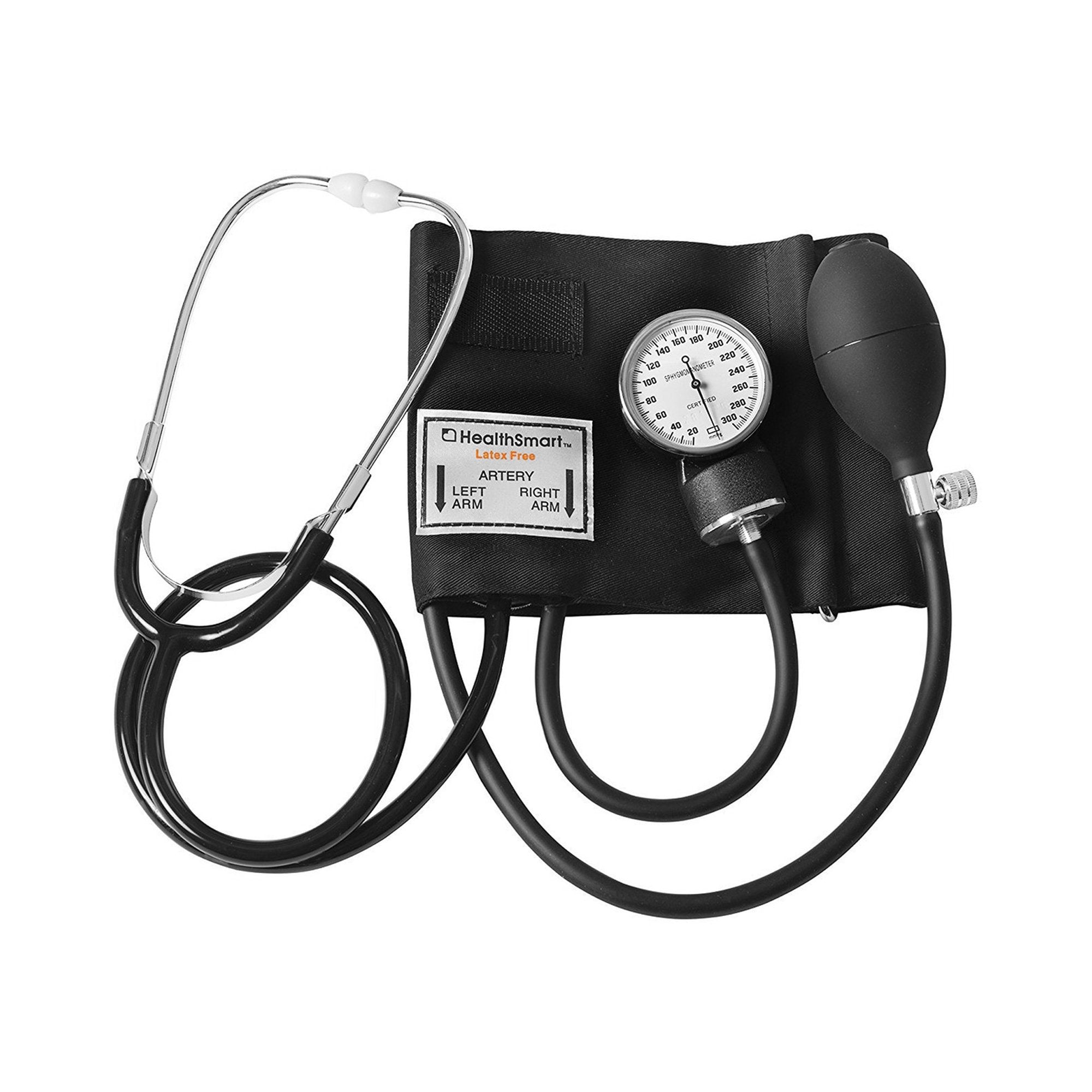 HealthSmart™ Aneroid Sphygmomanometer/Sprague Kit, Standard Adult (1 Unit)