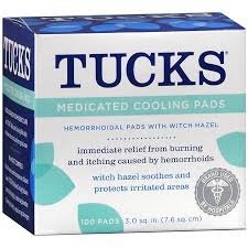 Tucks® Witch Hazel Hemorrhoid Relief (100 Units)