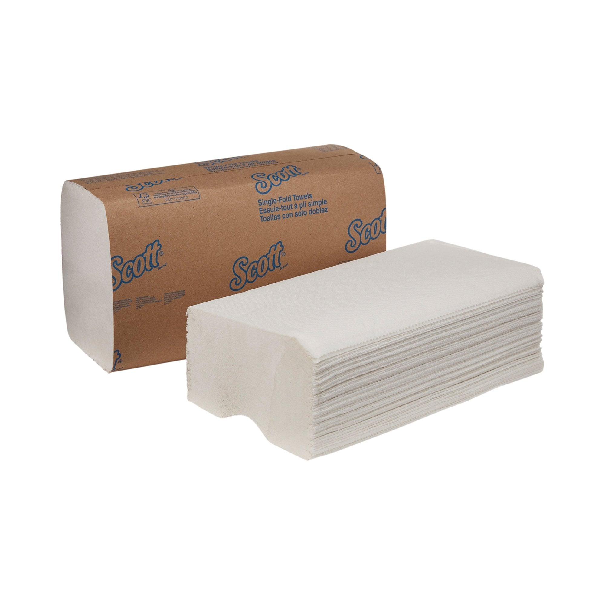 Scott Paper Towel, Single-Fold, 9.3" x 10.5" (16 Units)