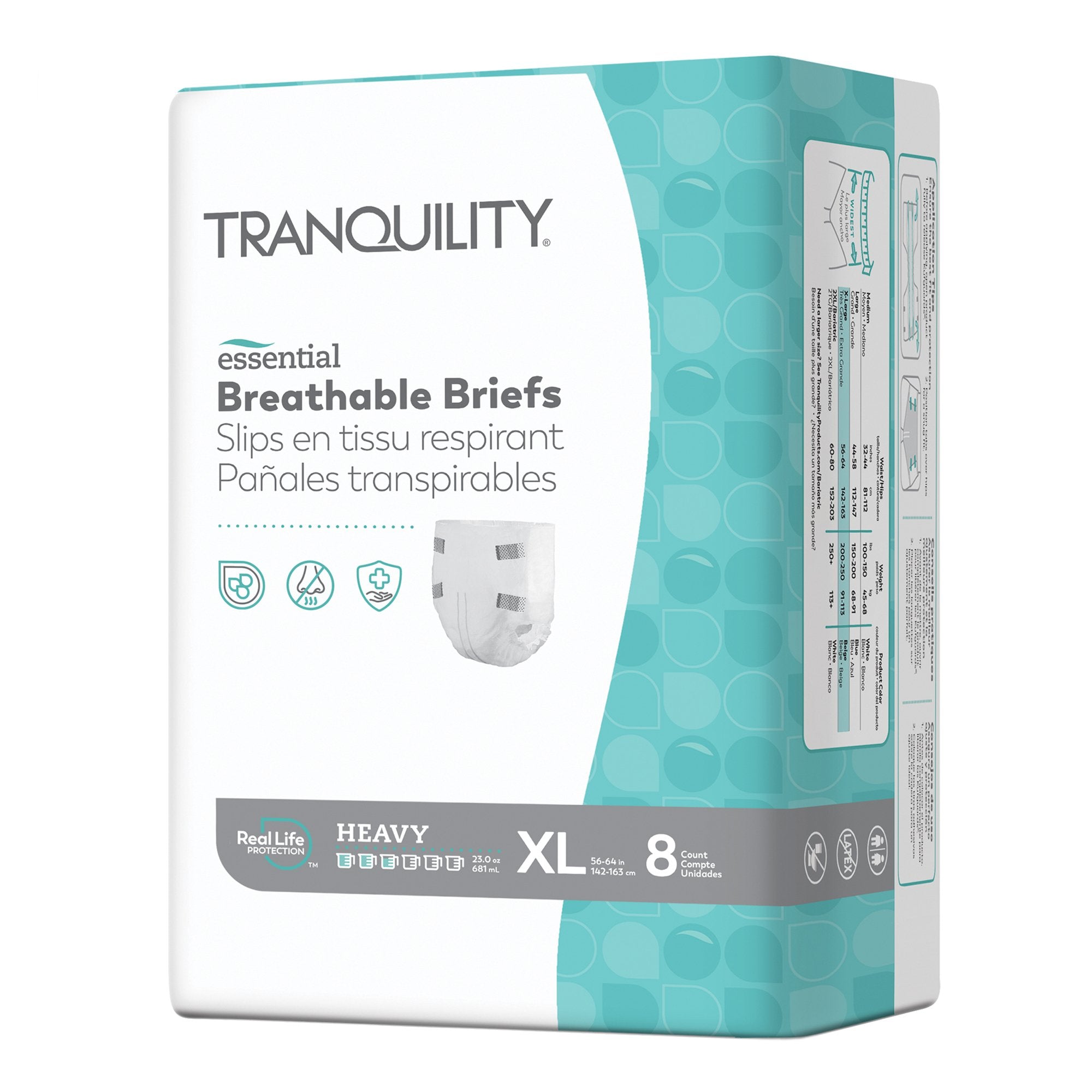 Tranquility® Essential Heavy Incontinence Brief, Extra Large (8 Units)