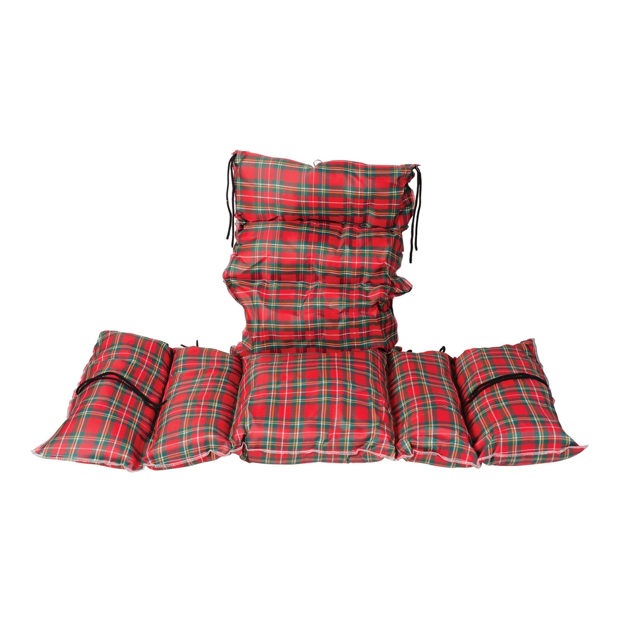 DMI® Comfort Wheelchair Cushion, Plaid (1 Unit)