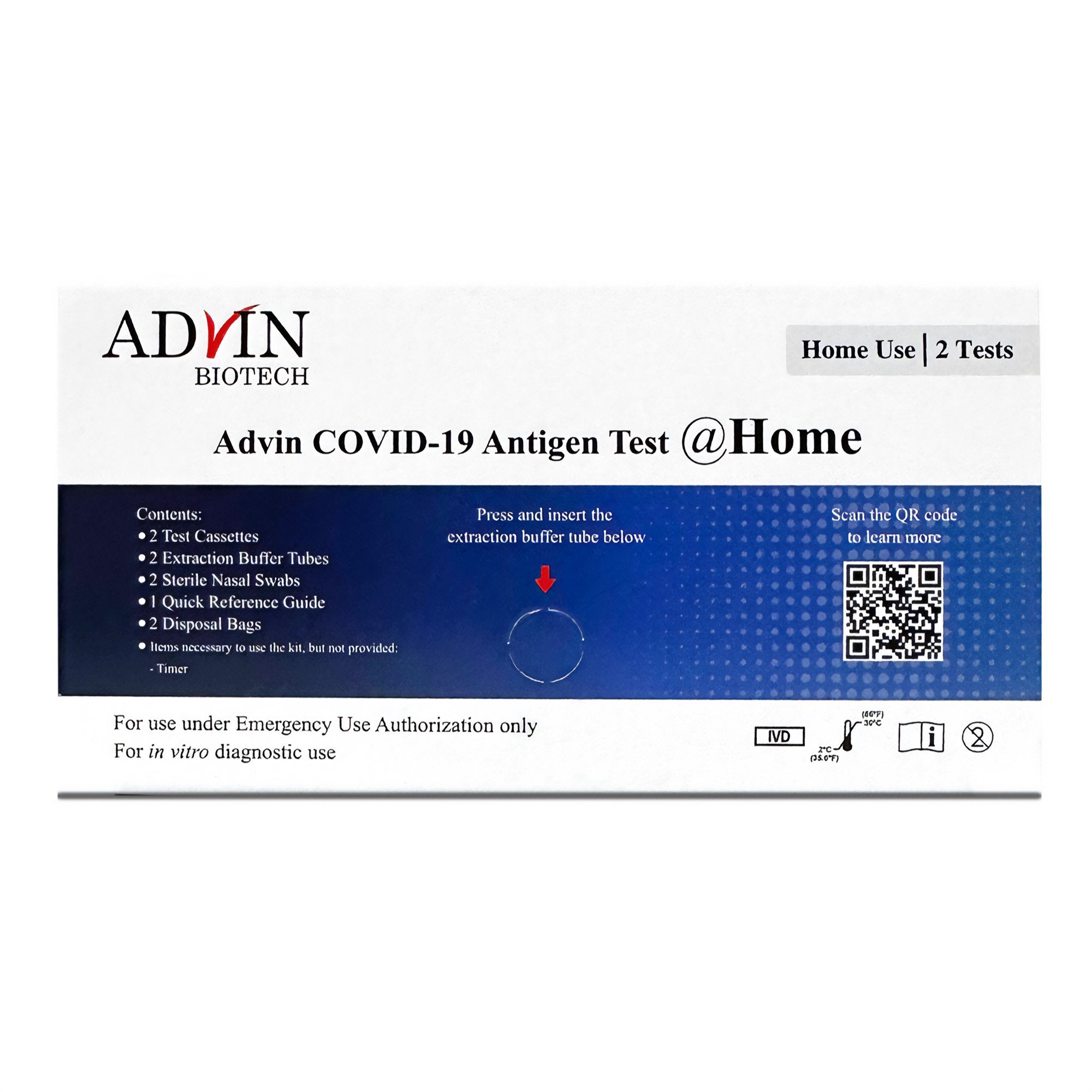 Advin COVID-19 Antigen Test Kit (1 Unit)