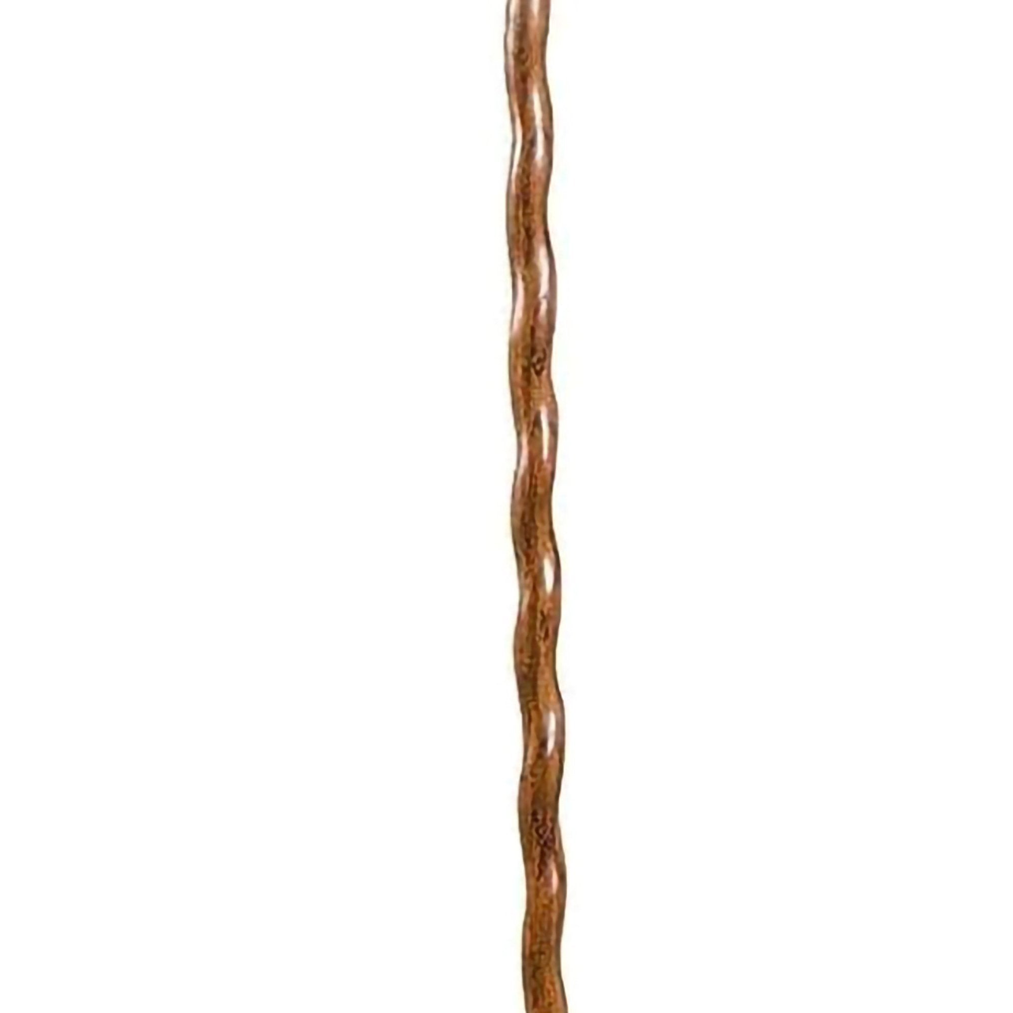 Brazos™ Twisted Oak Backpacker Handcrafted Walking Stick, 55-Inch, Brown (1 Unit)
