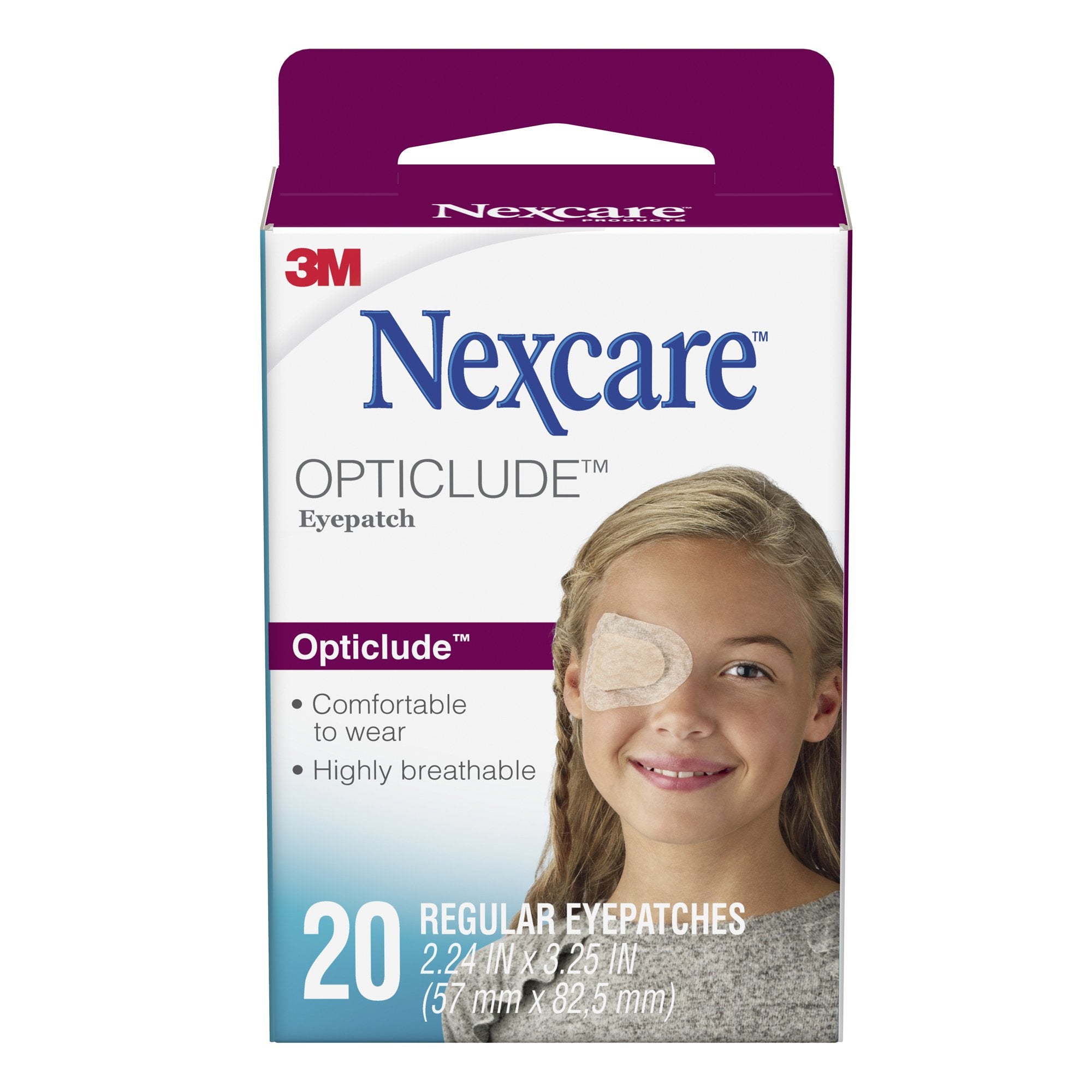 Nexcare™ Opticlude™ Eye Patch, Regular (20 Units)