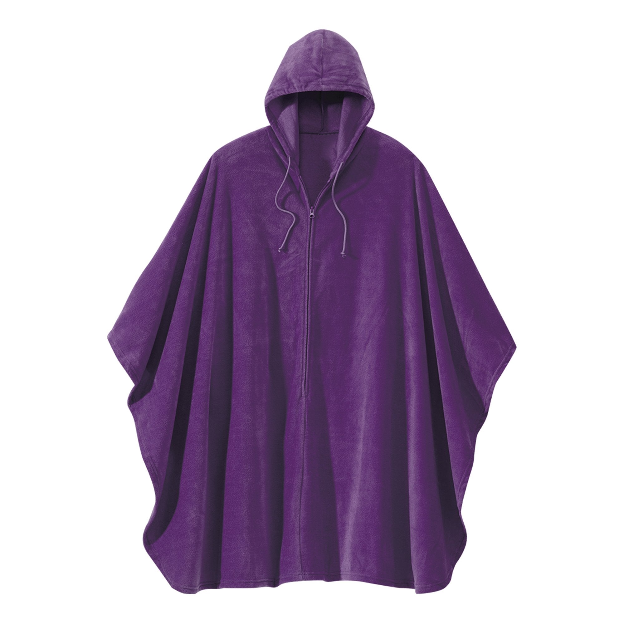 Silverts® Wheelchair Cape with Hood, Purple (1 Unit)