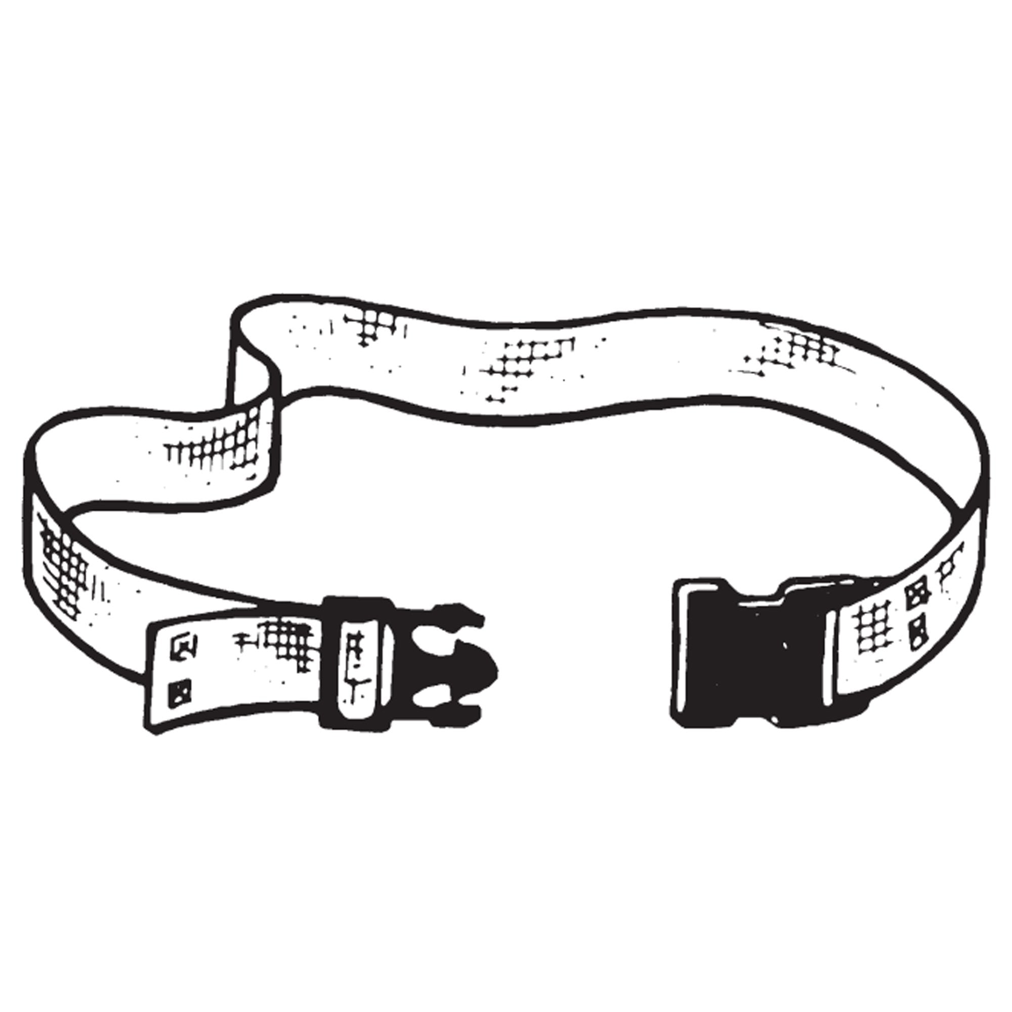 SkiL-Care™ Nylon Gait Belt with Delrin Buckle, Geo-Pattern C (1 Unit)