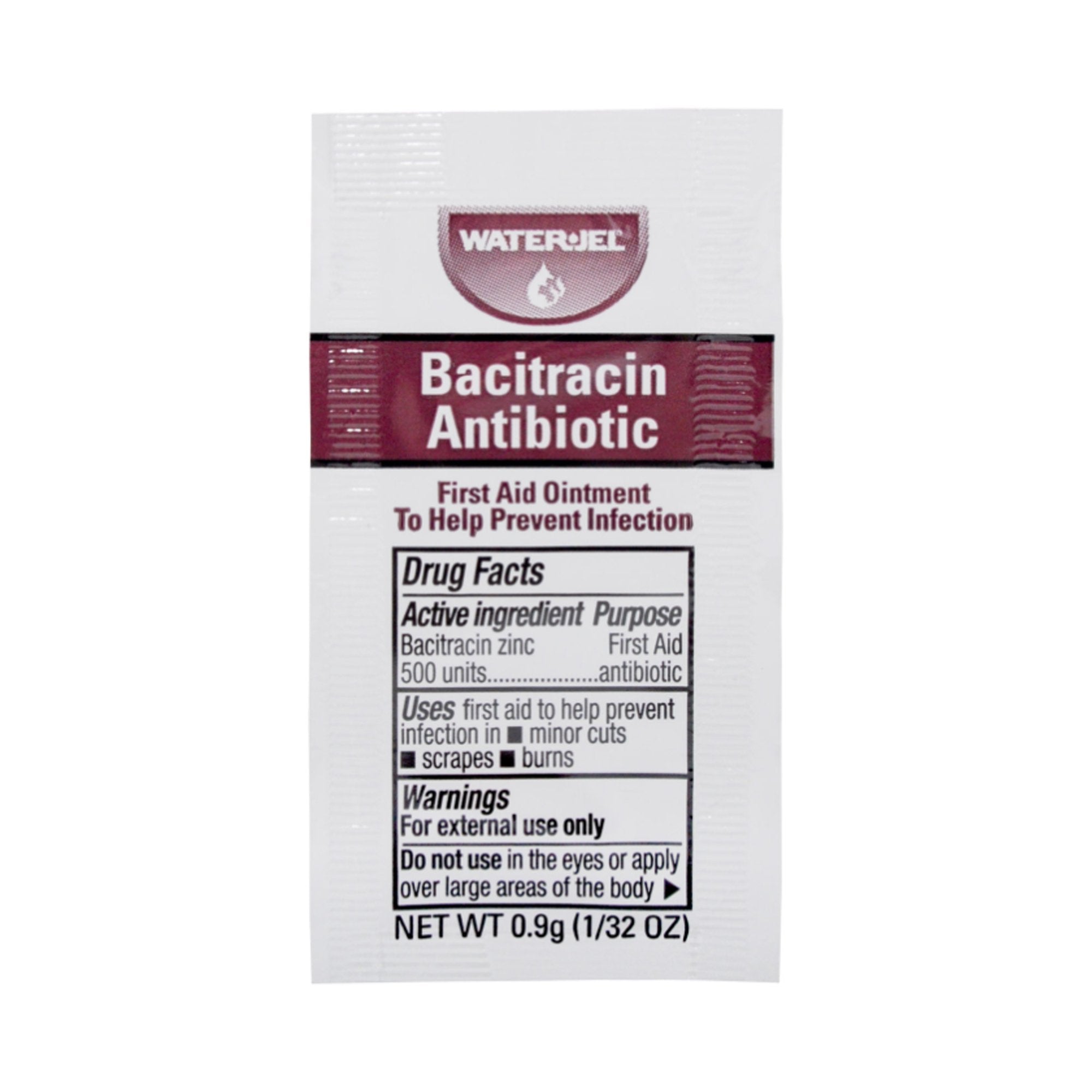 Water Jel® Bacitracin Zinc First Aid Antibiotic (144 Units)