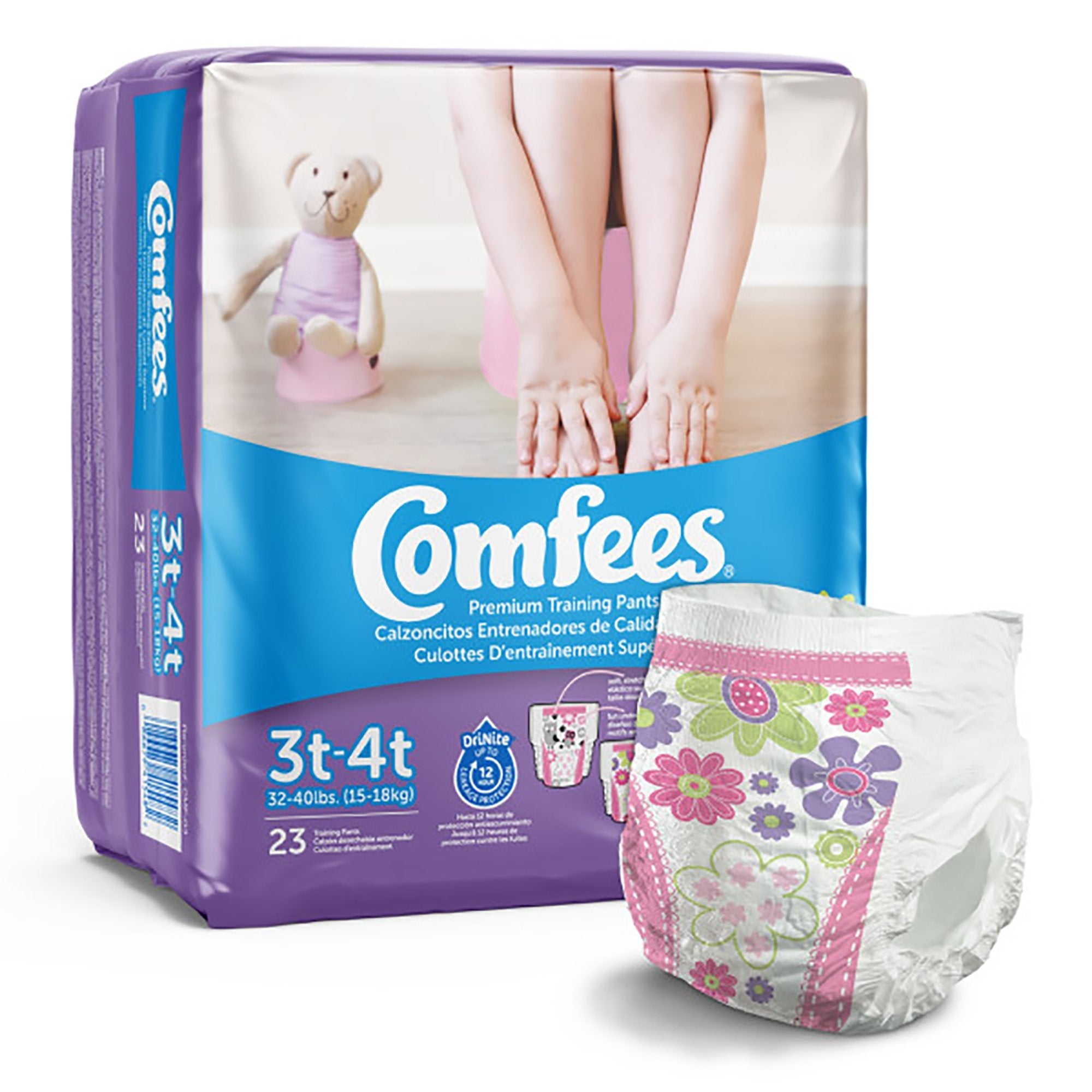 Comfees® Training Pants, 3T to 4T (23 Units)