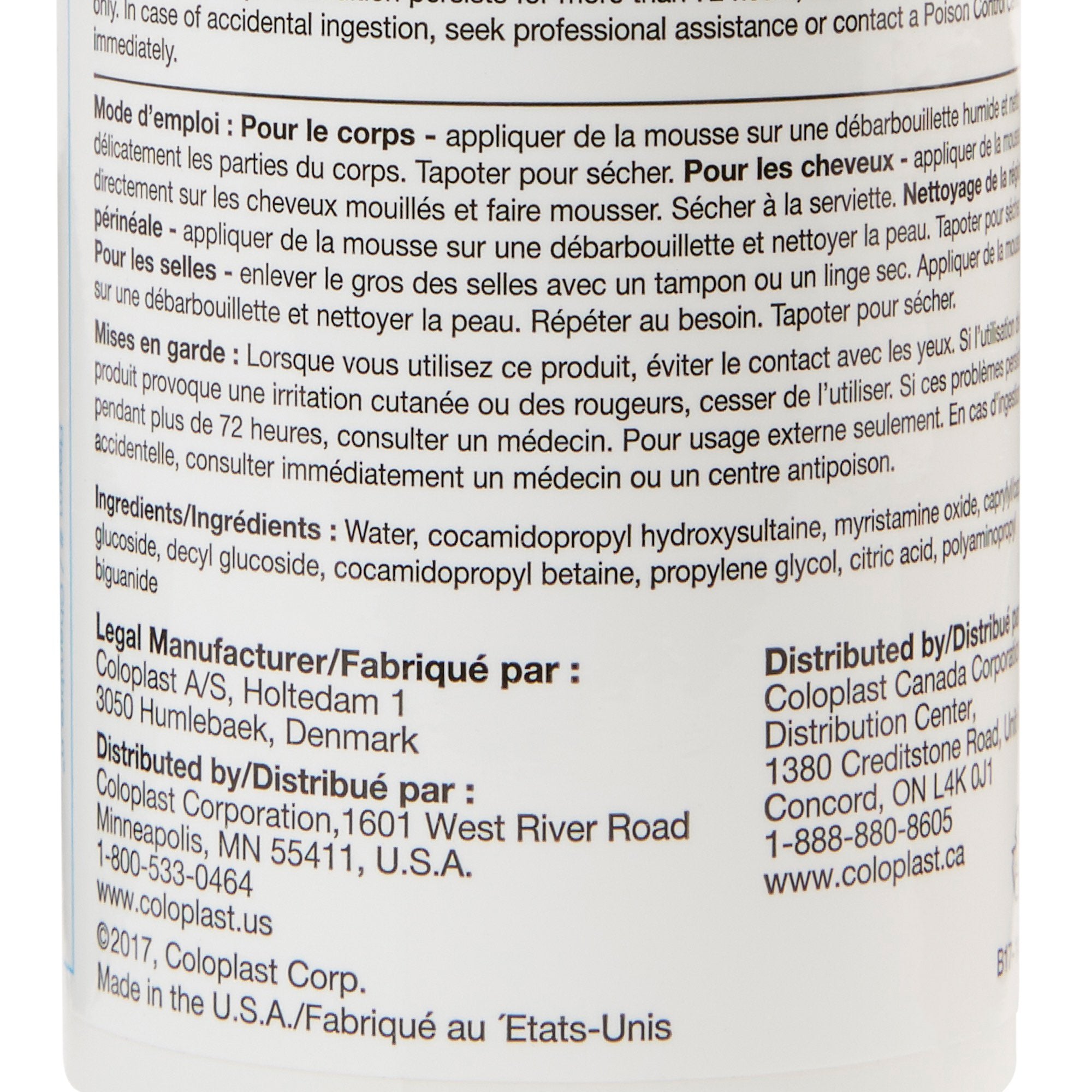 Bedside-Care Rinse-Free Shampoo and Body Wash, 8.1 oz Pump Bottle, Unscented (12 Units)