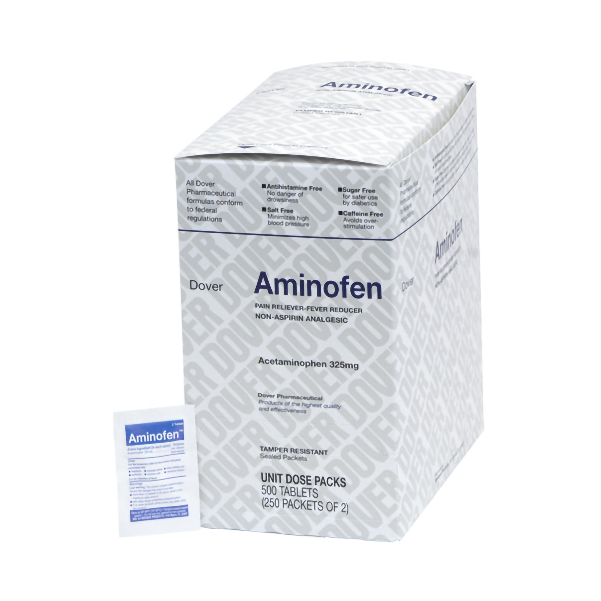 Aminofen Acetaminophen Pain Relief (250 Units)