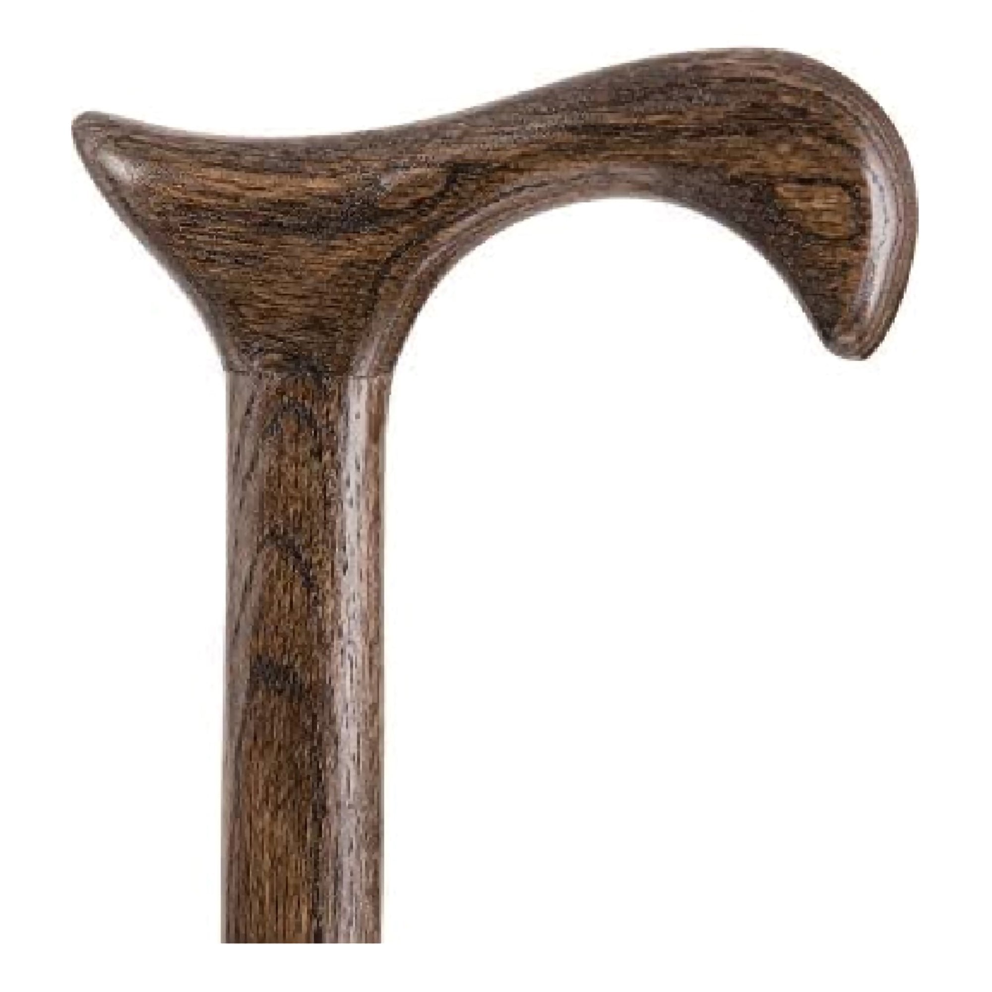 Brazos™ Twisted Oak Derby Cane, 37 Inch Height, Flint Color (1 Unit)