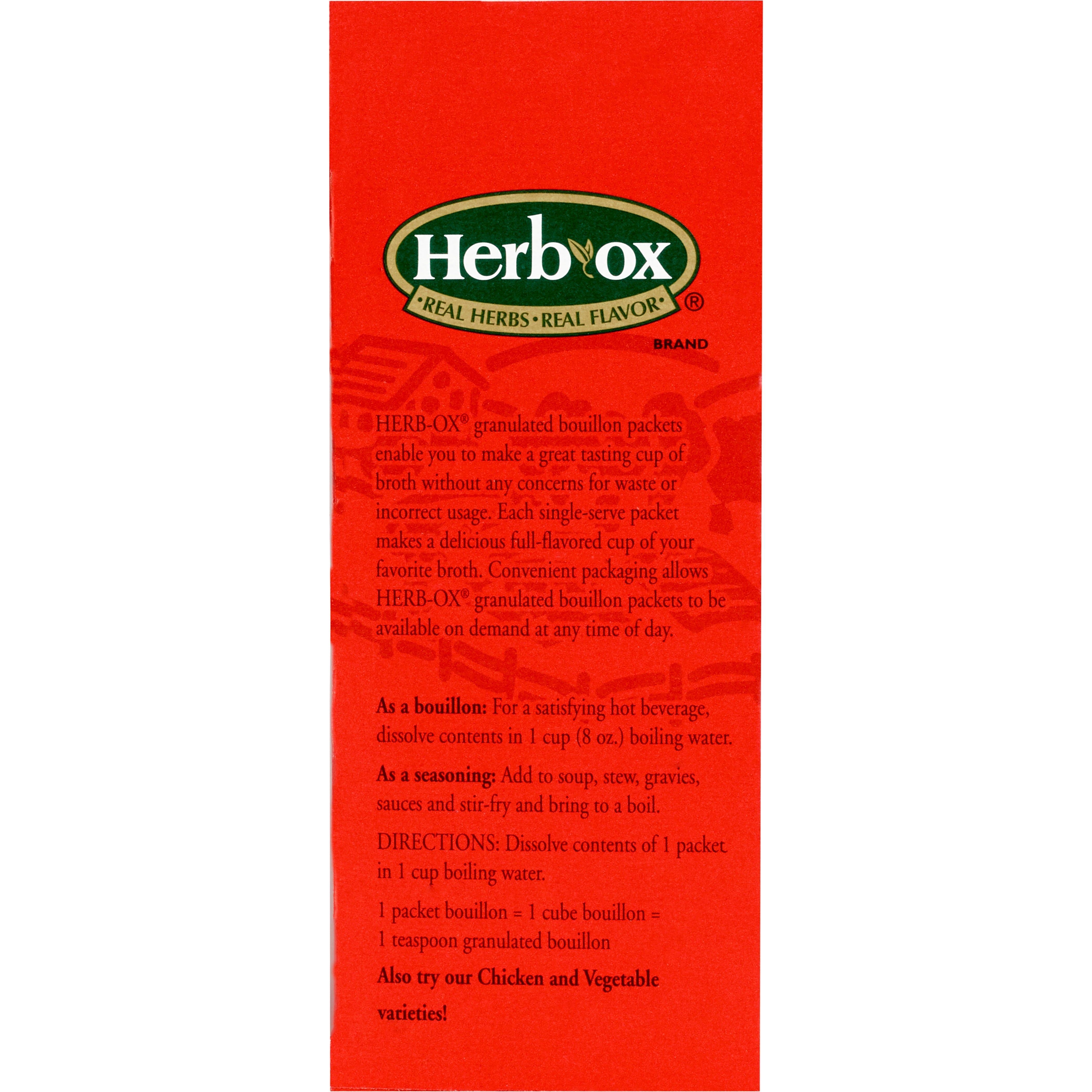 Herb-Ox® Beef Bouillon Instant Broth (300 Units)