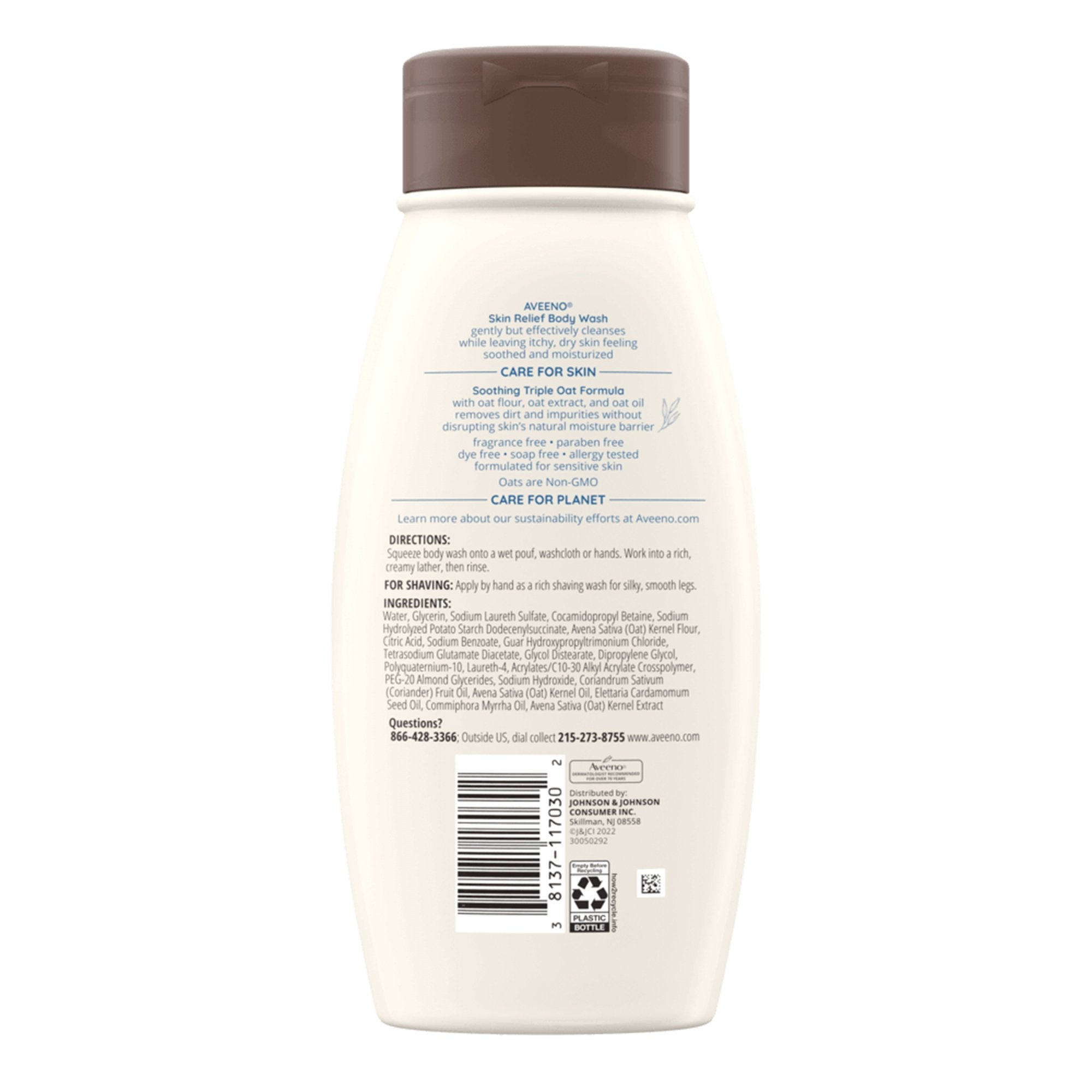 Aveeno® Skin Relief Body Wash, 12 oz. Bottle (12 Units)