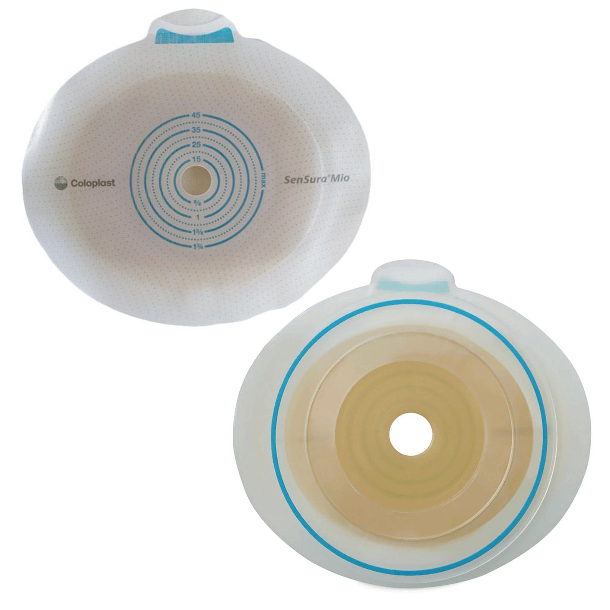 SenSura® Mio Flex Ostomy Barrier With 3/8-1 5/16 Inch Stoma Opening (5 Units)