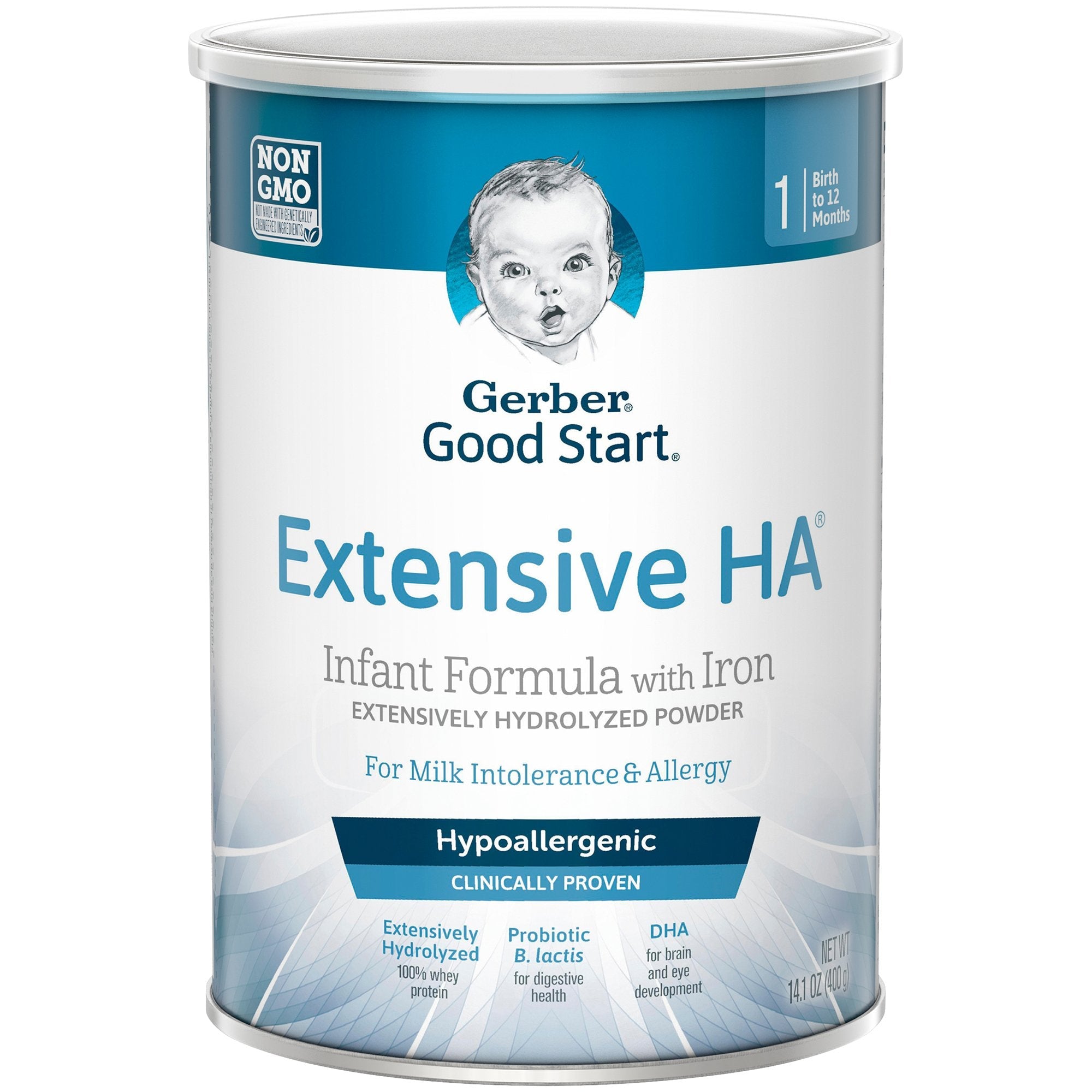 Gerber® Extensive HA™ Powder Infant Formula, 14.1 oz. Can (1 Unit)