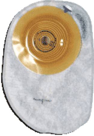 Assura® One-Piece Closed End Transparent Colostomy Pouch, 8½ Inch Length, 3/4 to 1¼ Inch Stoma (10 Units)