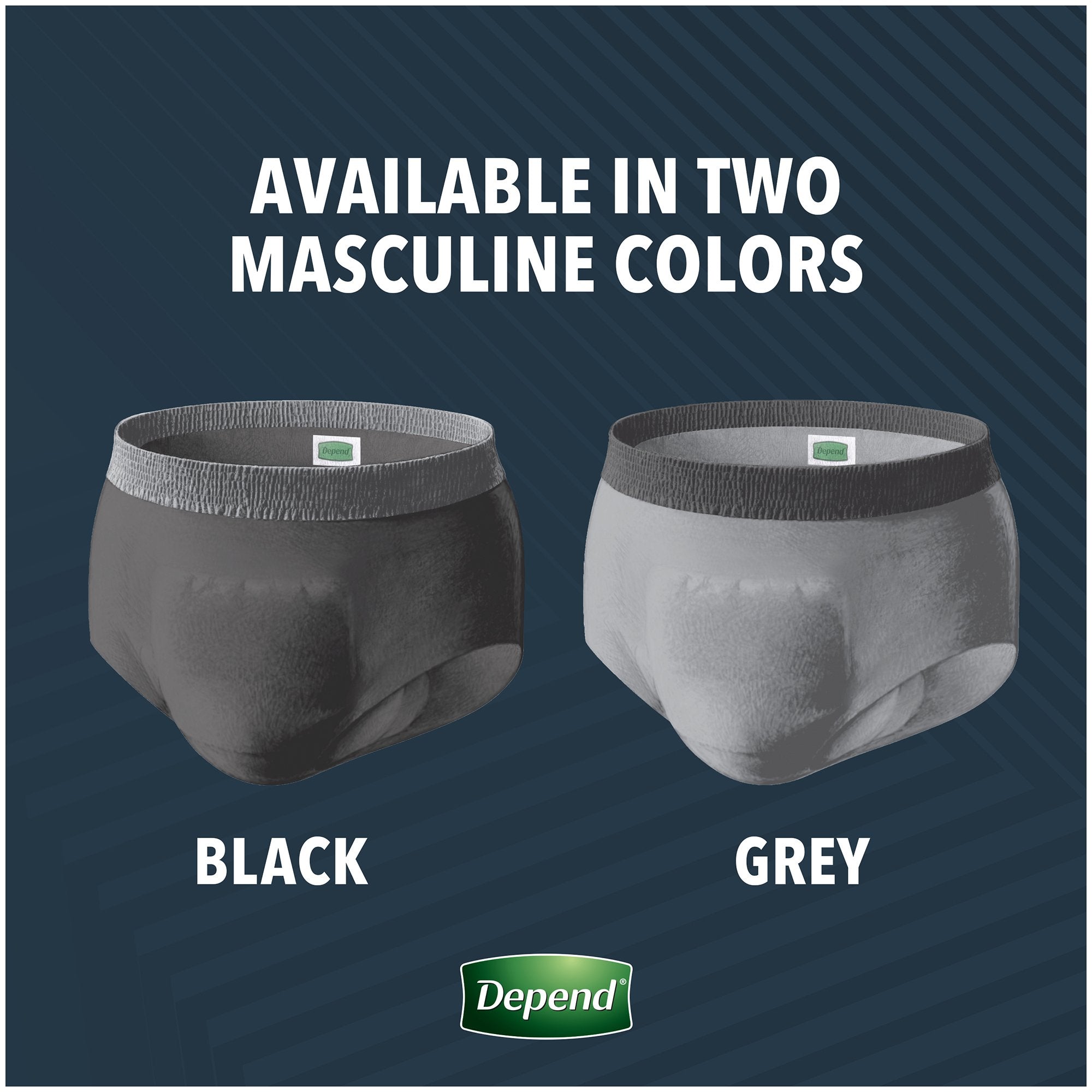 Depend® Real Fit® Maximum Absorbent Underwear, Small / Medium, 22 per Package (22 Units)