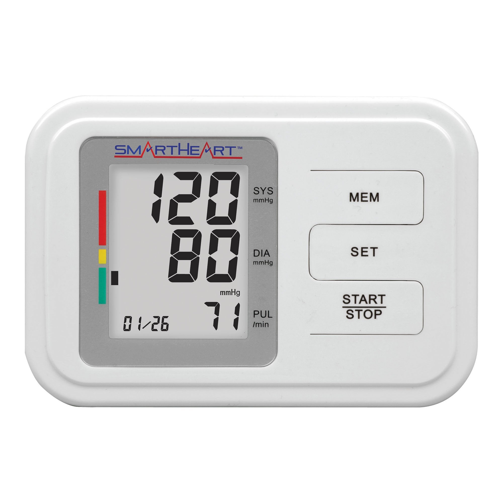 SmartHeart Home Automatic Digital Blood Pressure Monitor (1 Unit)