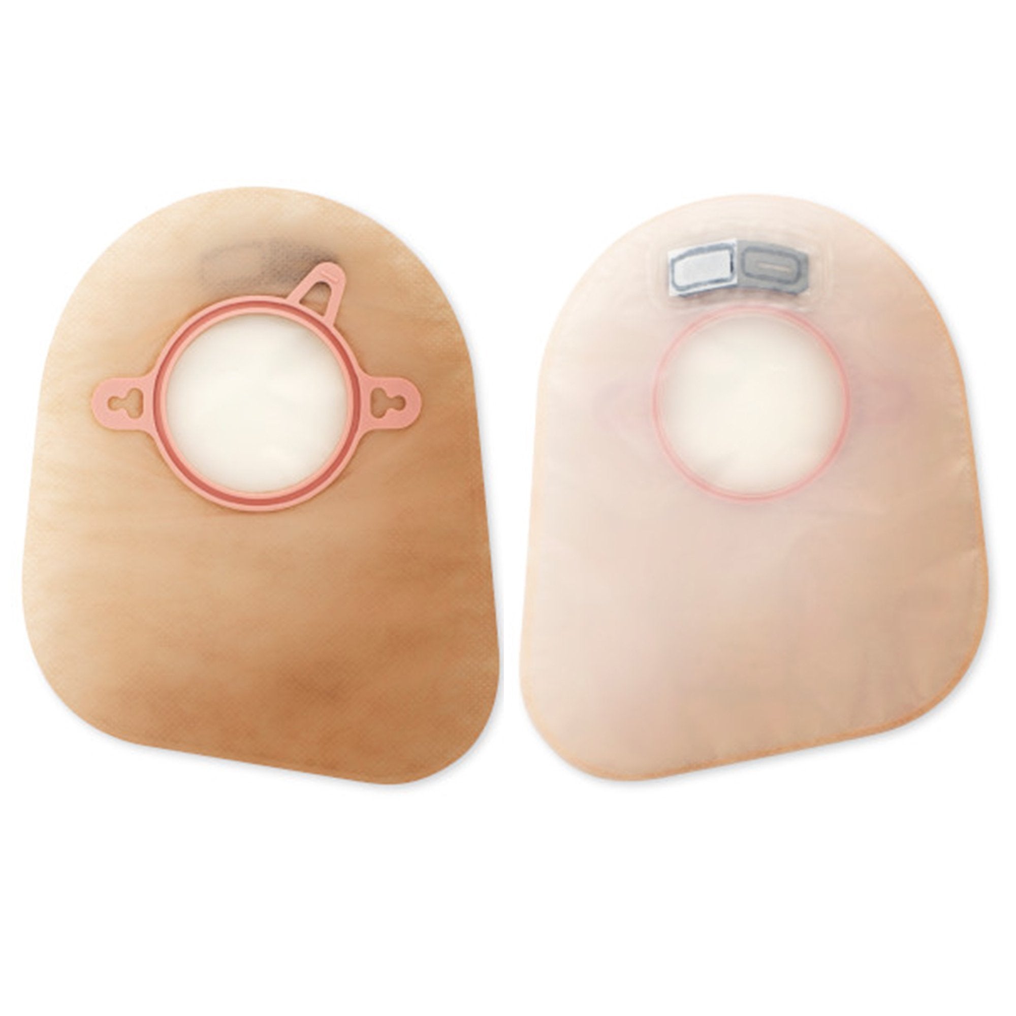 New Image™ Two-Piece Closed End Transparent Filtered Ostomy Pouch, 7 Inch Length, 2¼ Inch Flange (60 Units)