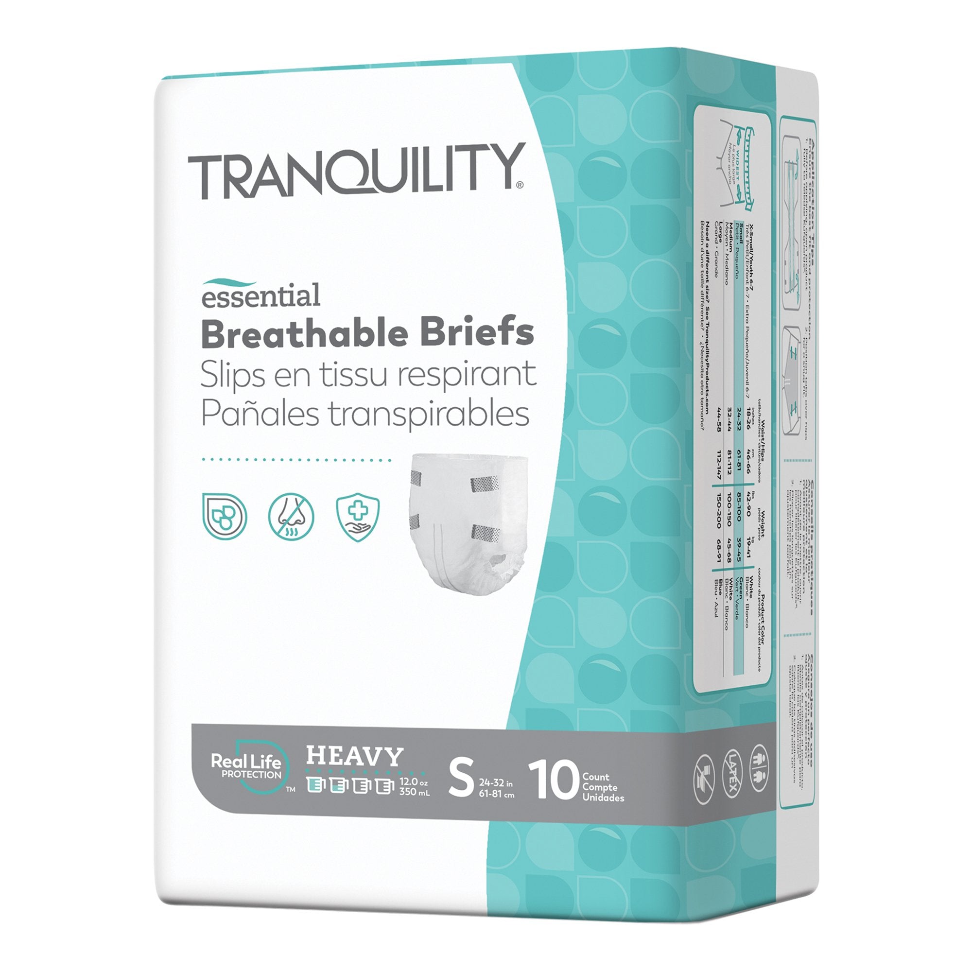 Tranquility® Essential Heavy Incontinence Brief, Small (10 Units)