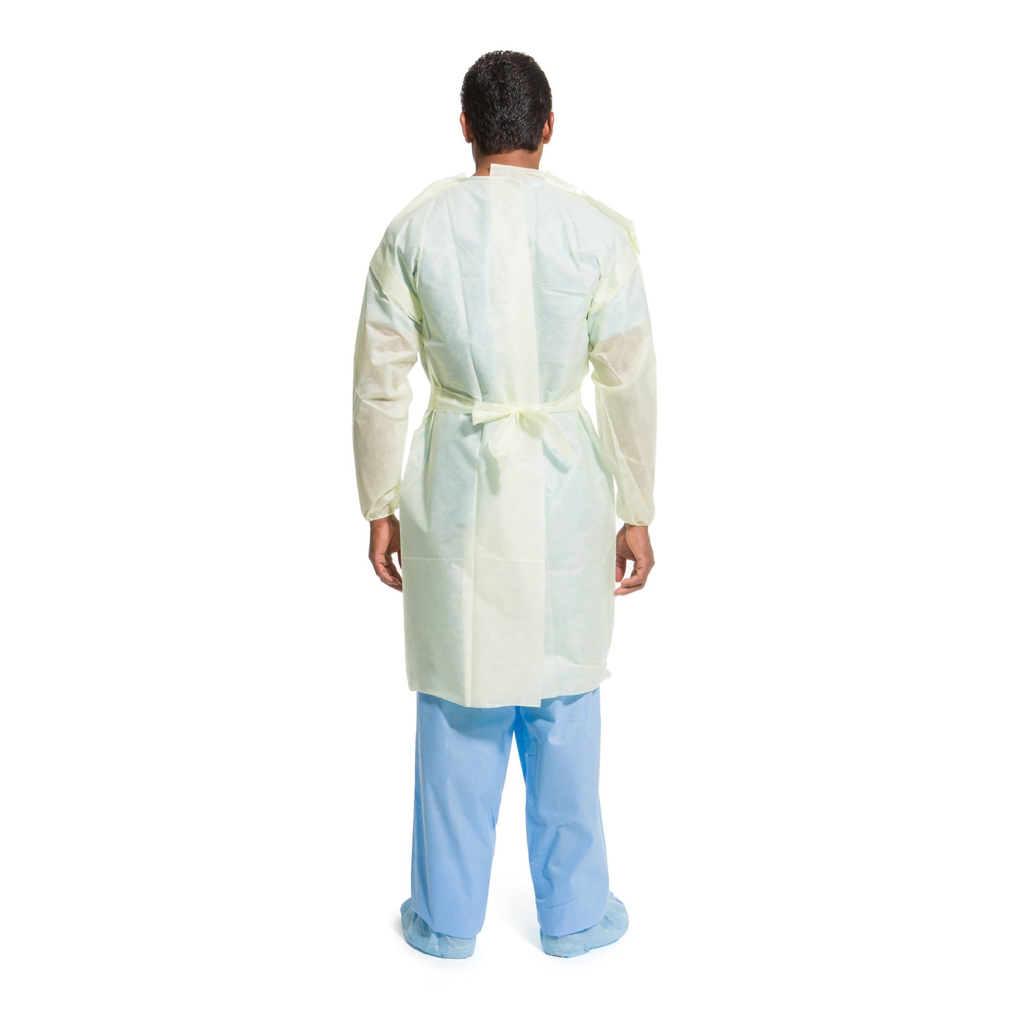 Halyard Basics Tri-Layer AAMI2 Isolation Gown, Extra Large (100 Units)