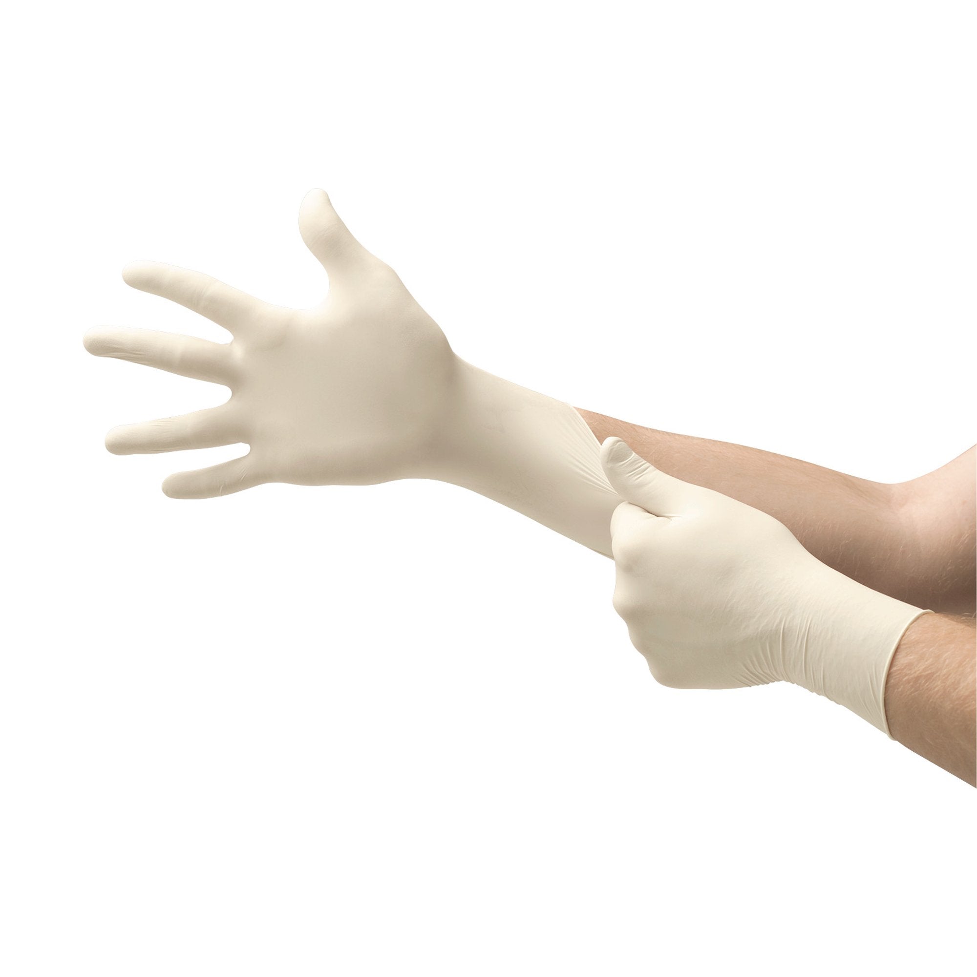 Microflex® Diamond Grip Plus™ Latex Gloves, Large, White (1000 Units)