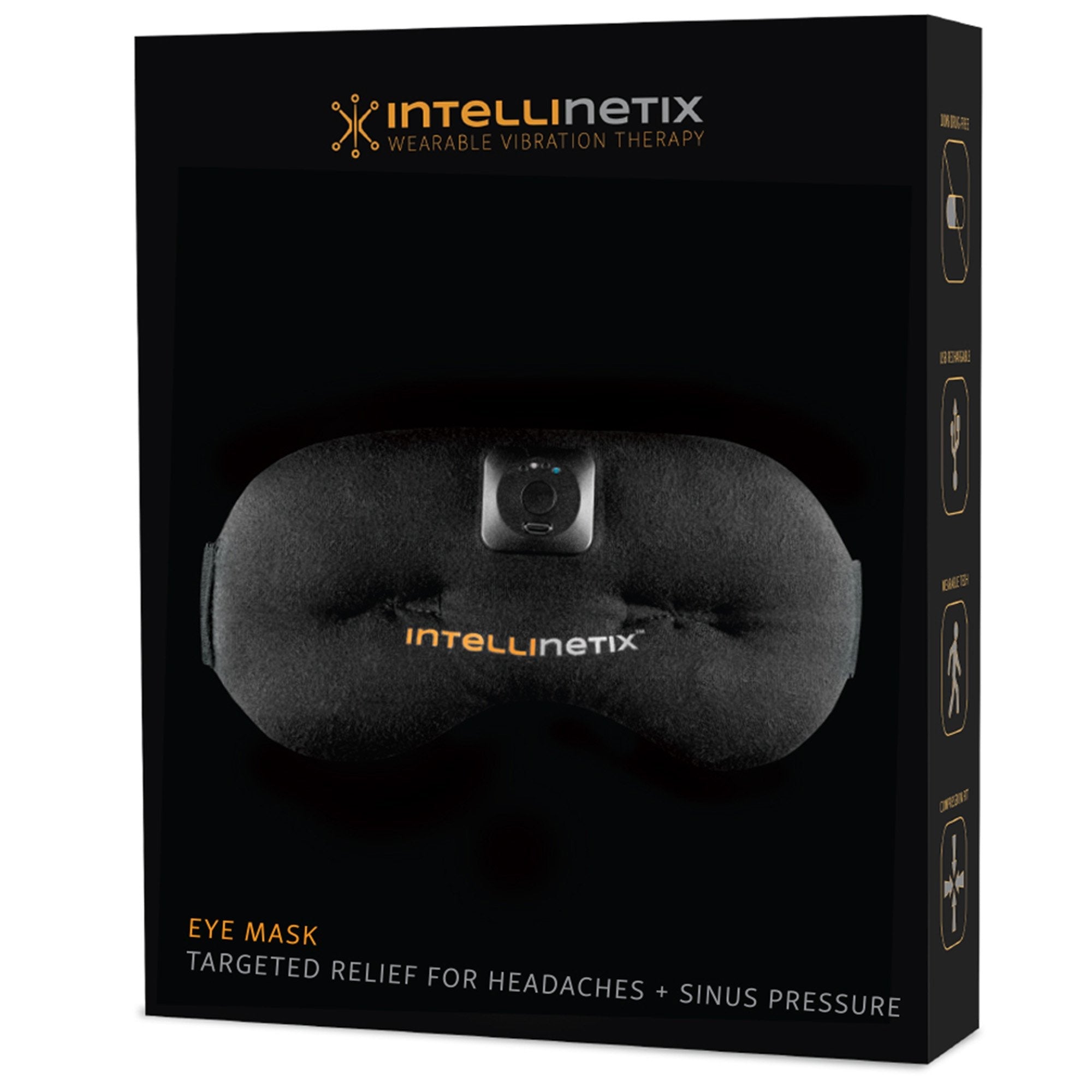 Intellinetix® Vibration Therapy Mask, One Size Fits Most (1 Unit)