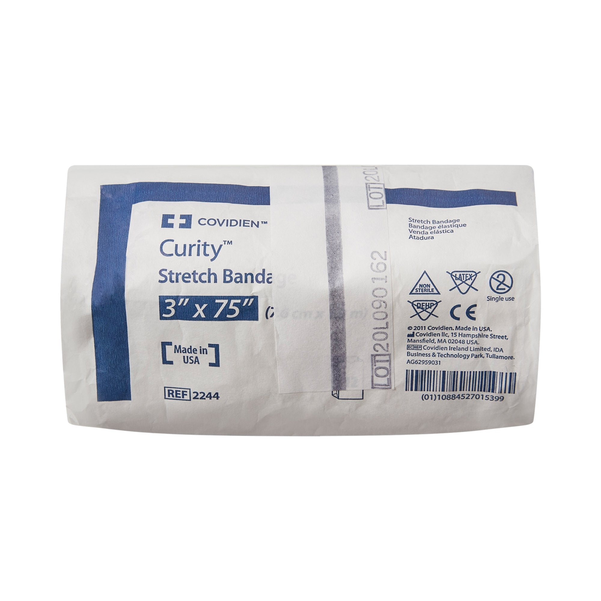 Curity™ NonSterile Conforming Bandage, 3 x 75 Inch (12 Units)