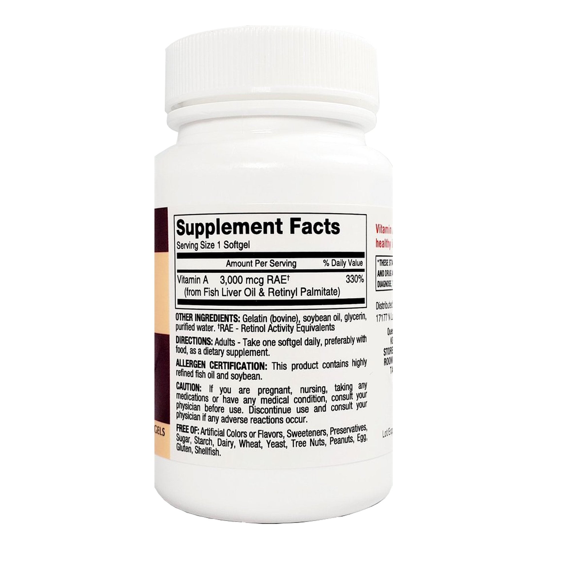 Major® Vitamin A Supplement (1 Unit)