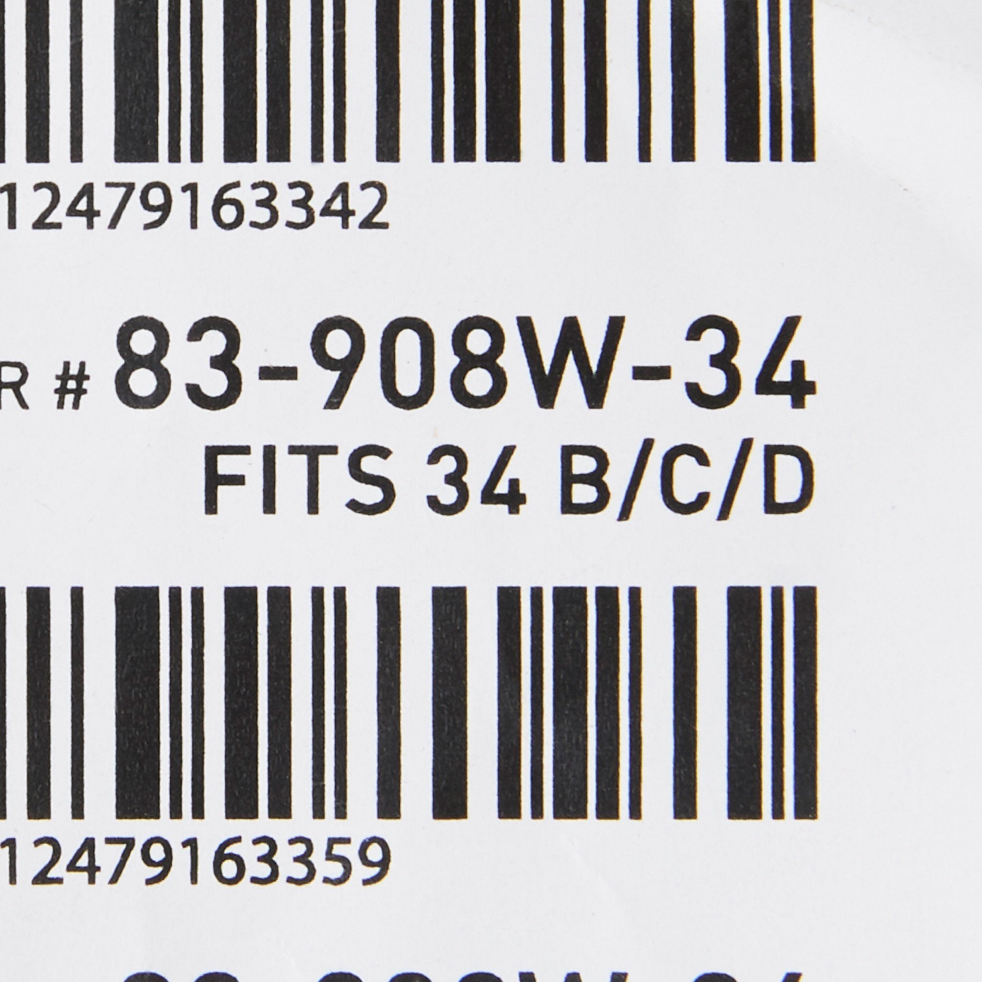 McKesson Surgi-Bra® II, 34 Inch, White (1 Unit)