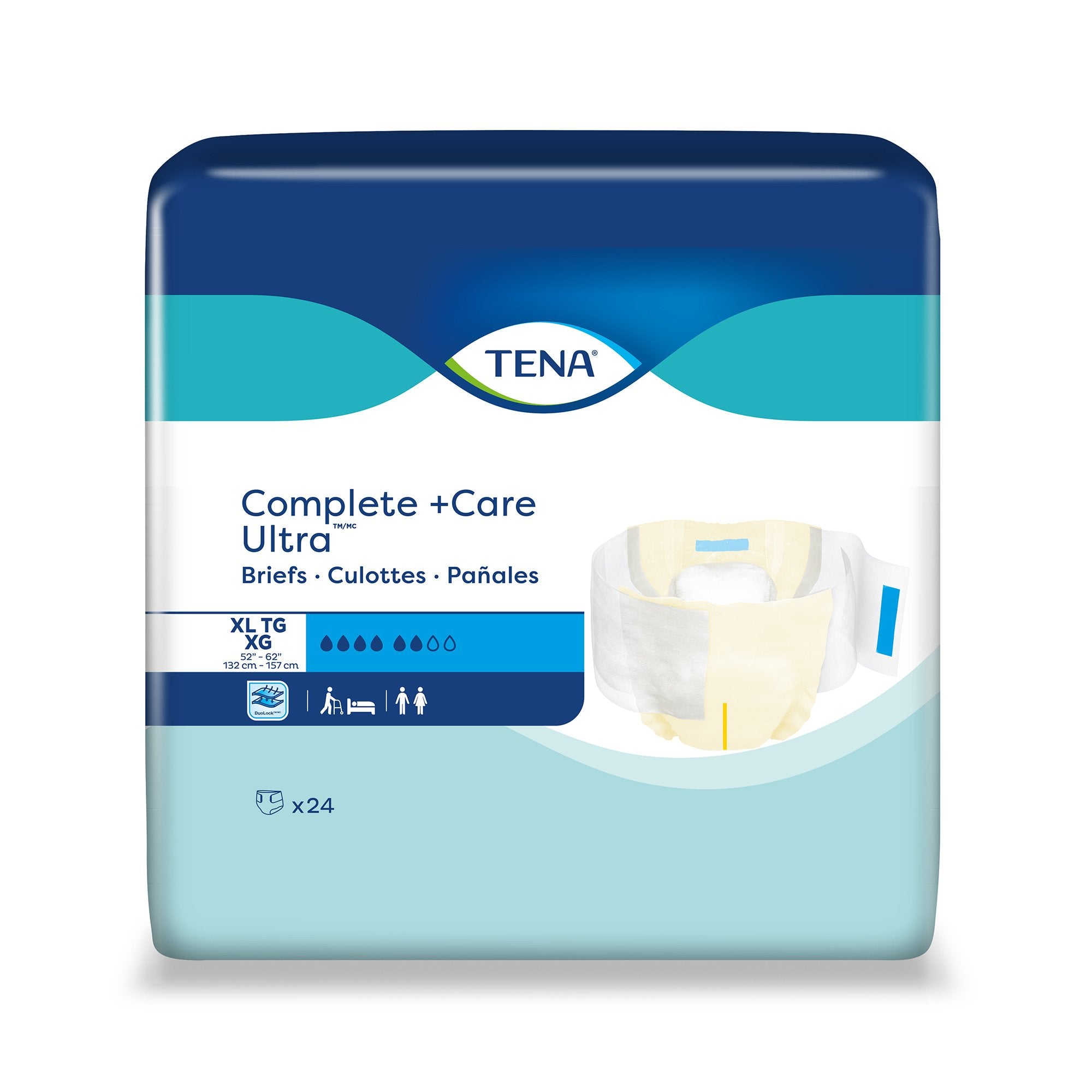 Tena® Complete Ultra™ Incontinence Brief, Extra Large (24 Units)