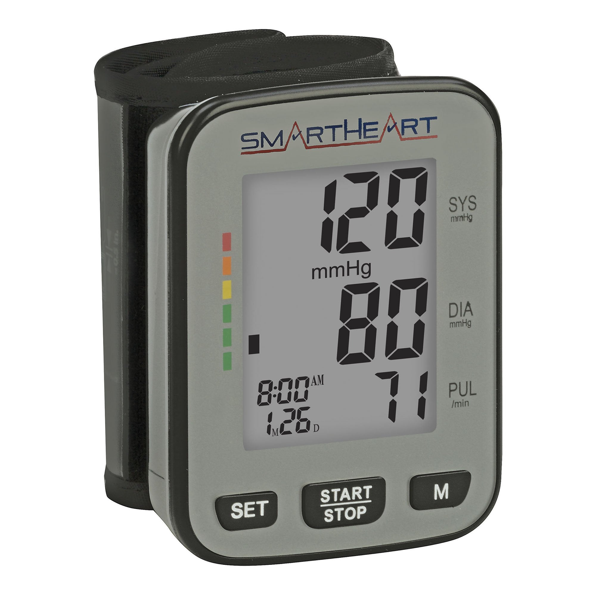 SmartHeart Premium Talking Wrist Blood Pressure Monitor (1 Unit)